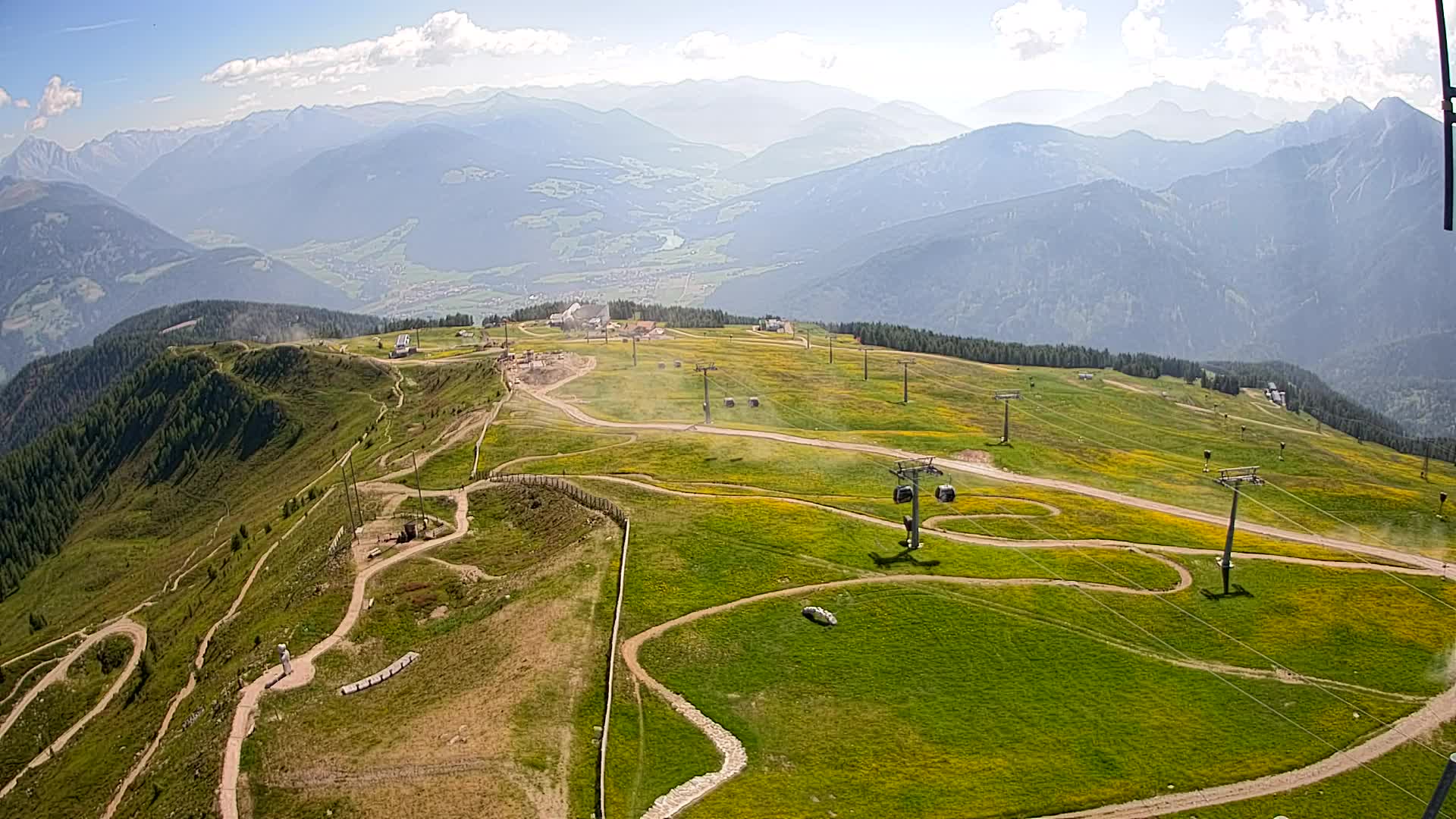 Sommet du Kronplatz | vue sur Valdaora – Olang