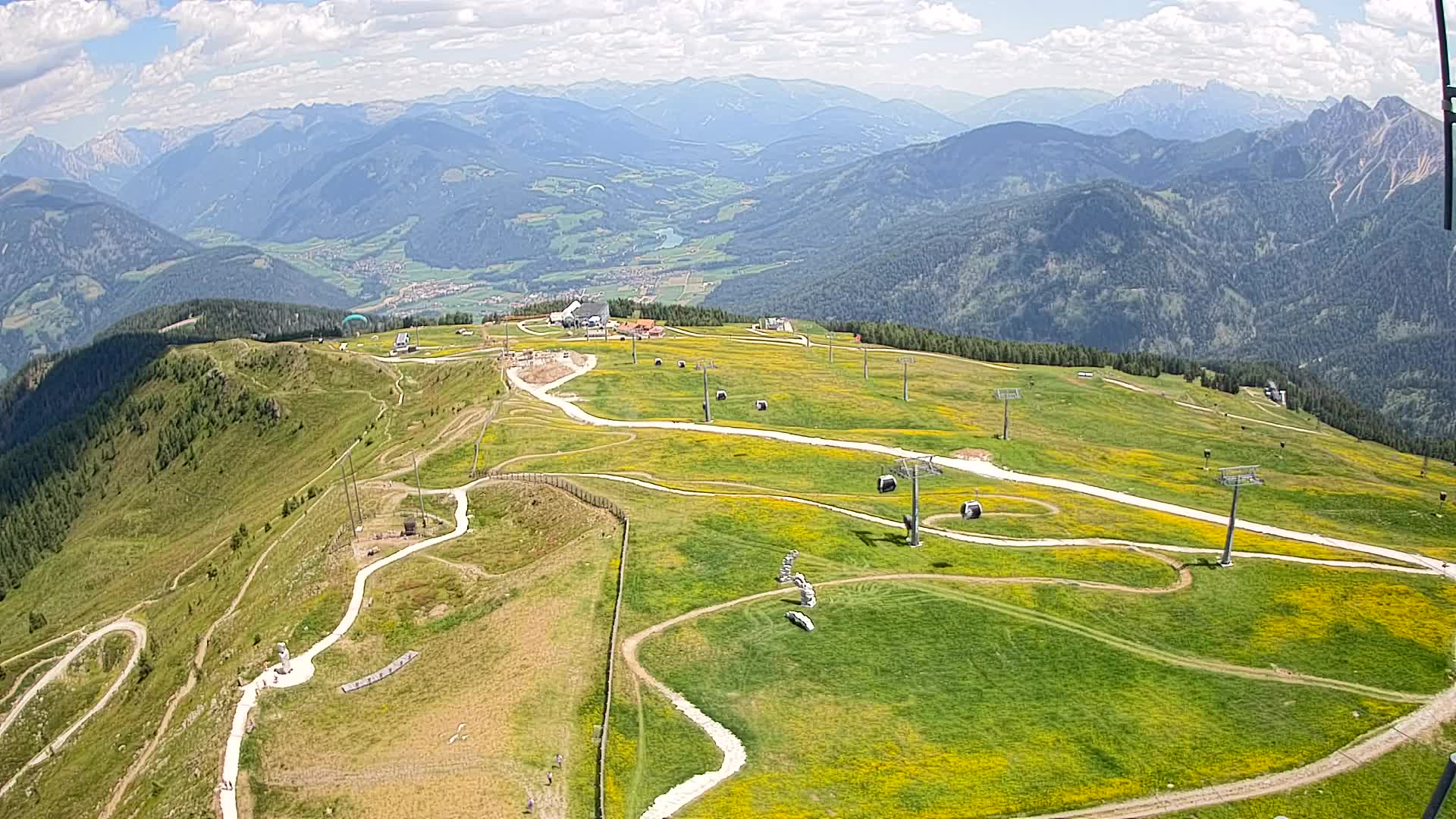 Kronplatz vrh | pogled na Valdaoro – Olang