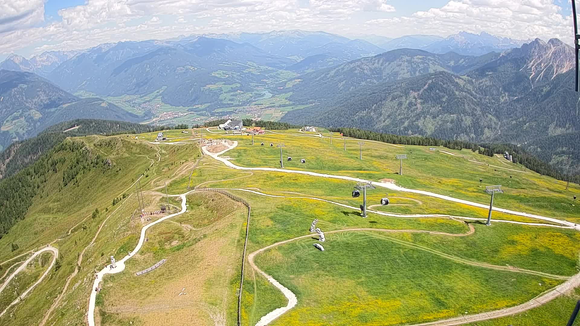 Kronplatz vrh | pogled na Valdaoro – Olang