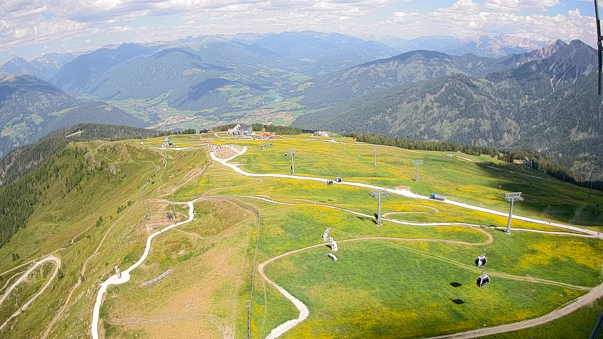 Kronplatz vrh | pogled na Valdaora – Olang