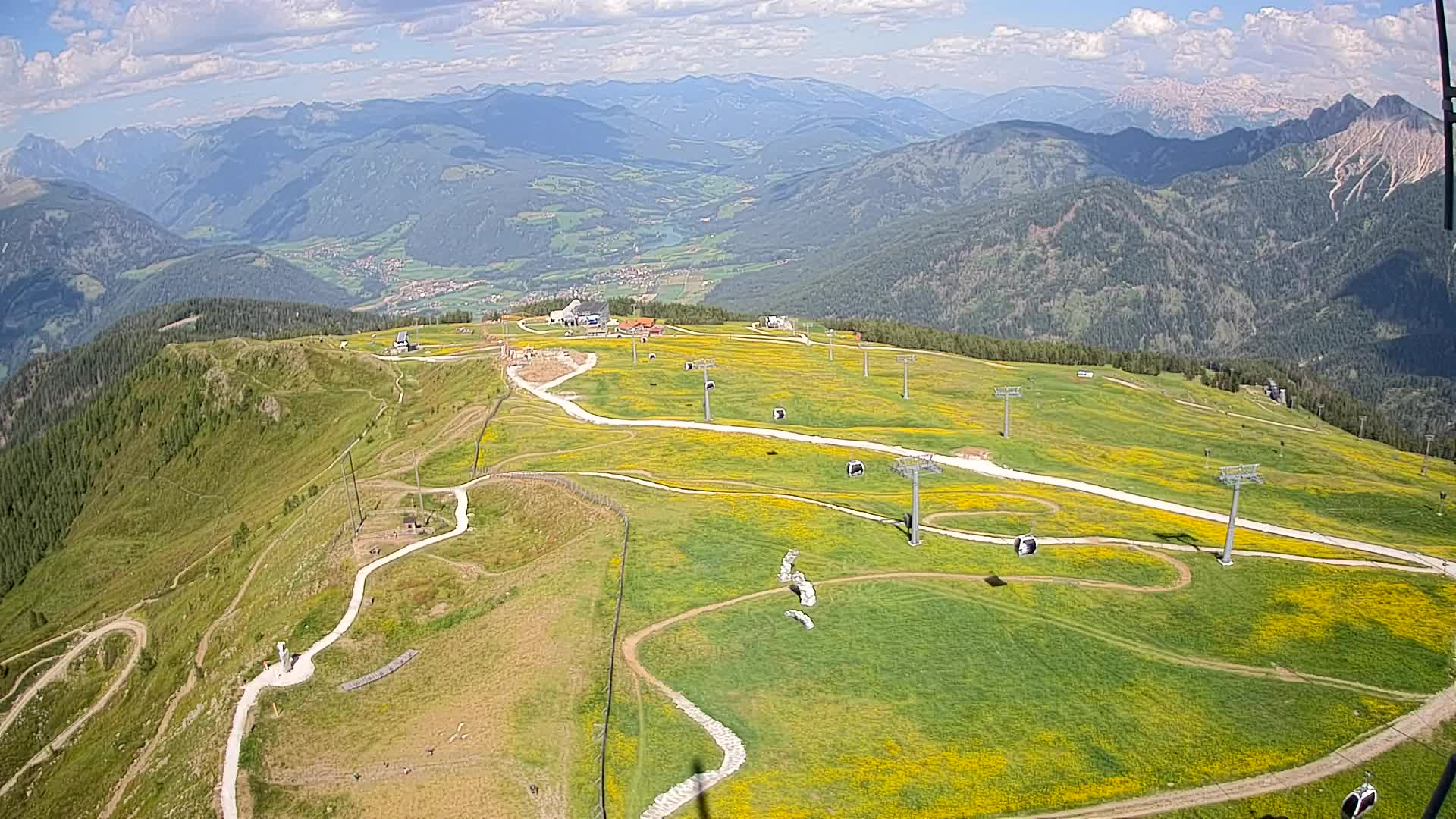 Kronplatz vrh | pogled na Valdaora – Olang