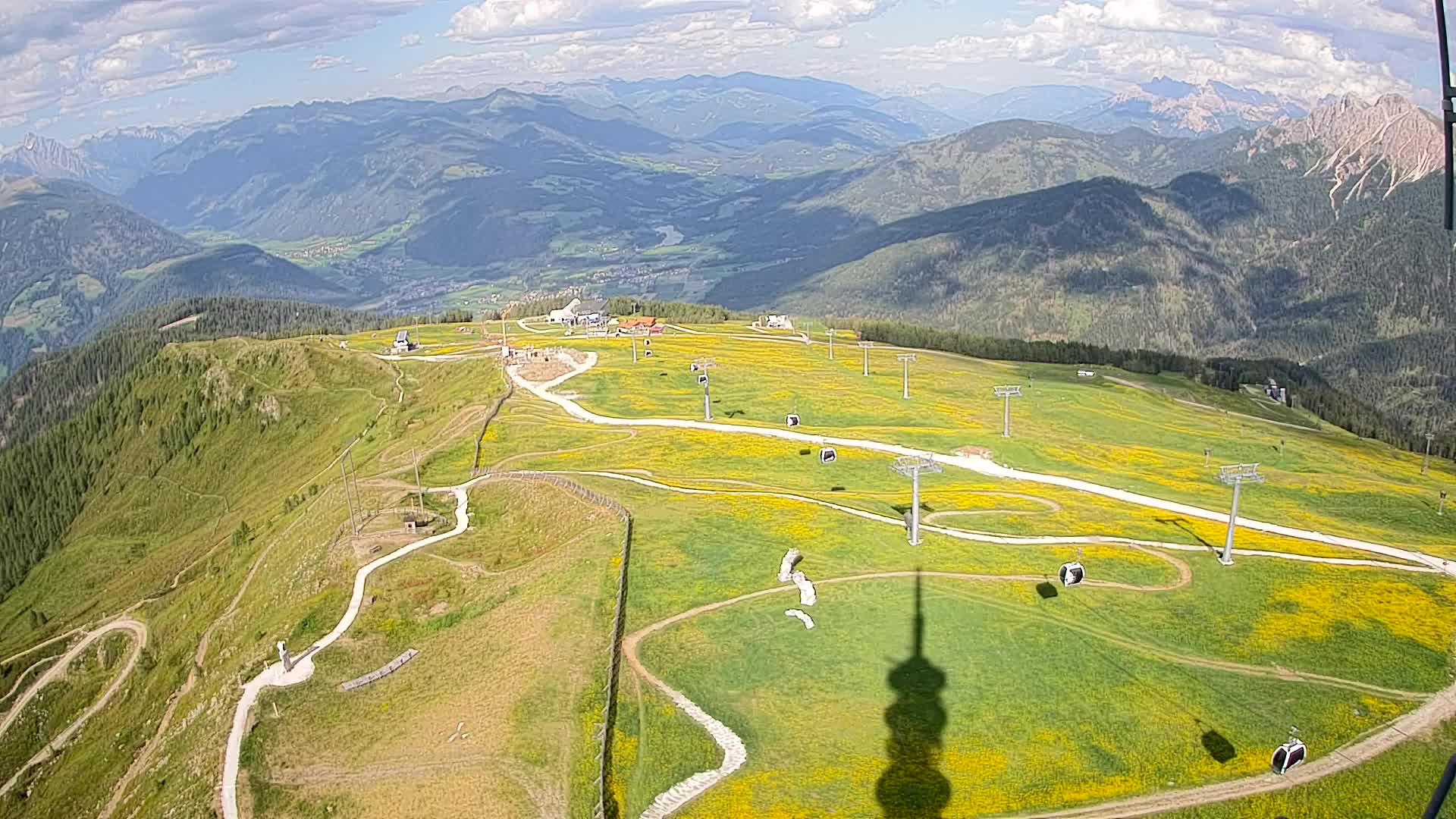 Kronplatz vrh | pogled na Valdaora – Olang