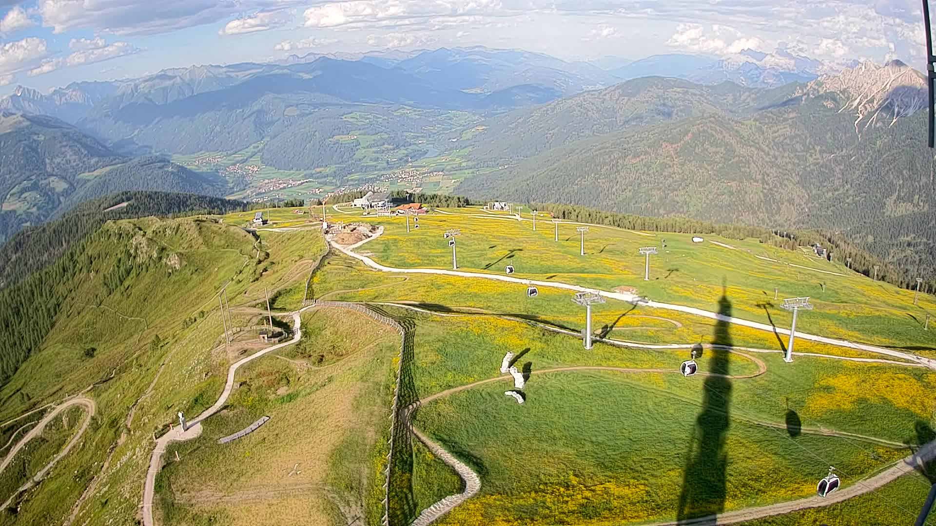 Cima Kronplatz | vista a Valdaora – Olang