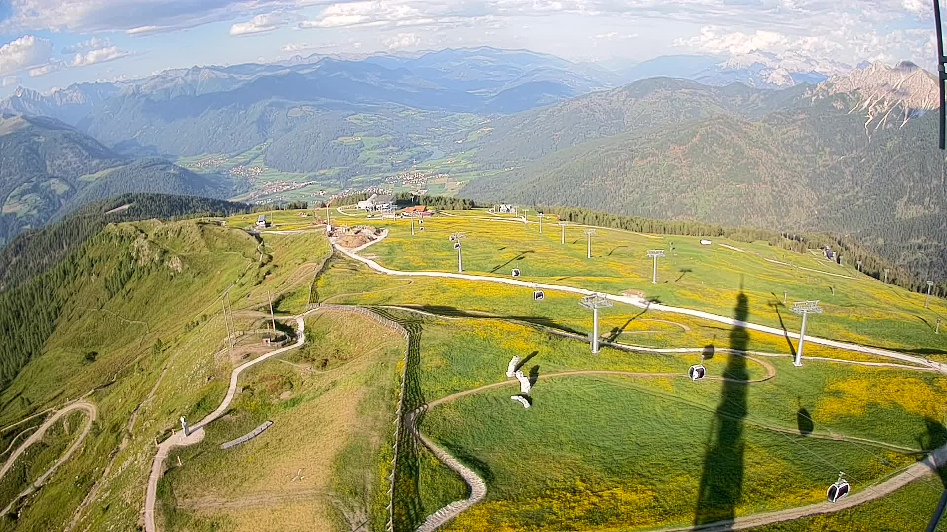 Kronplatz vrh | pogled na Valdaoro – Olang