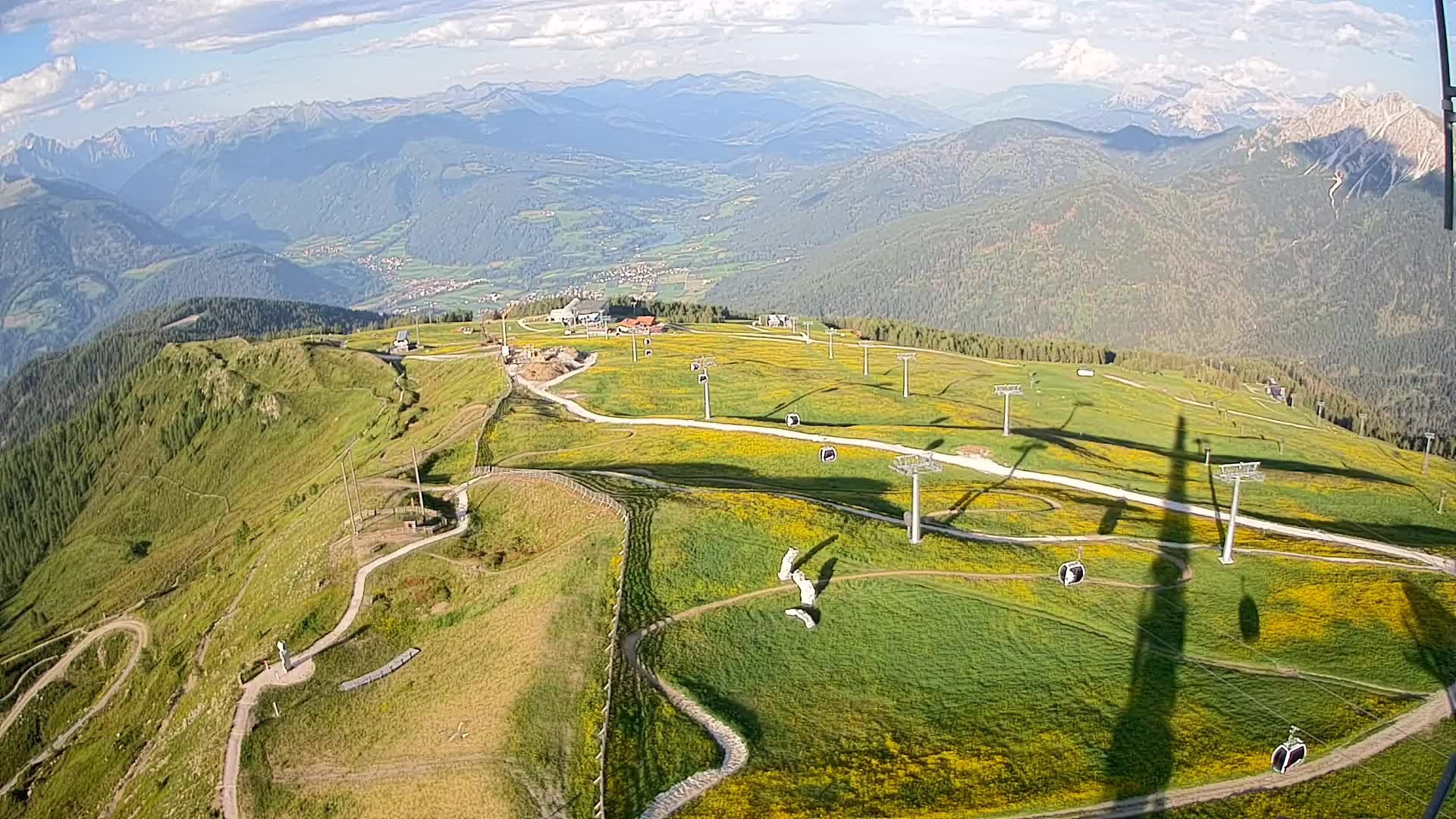 Sommet du Kronplatz | vue sur Valdaora – Olang