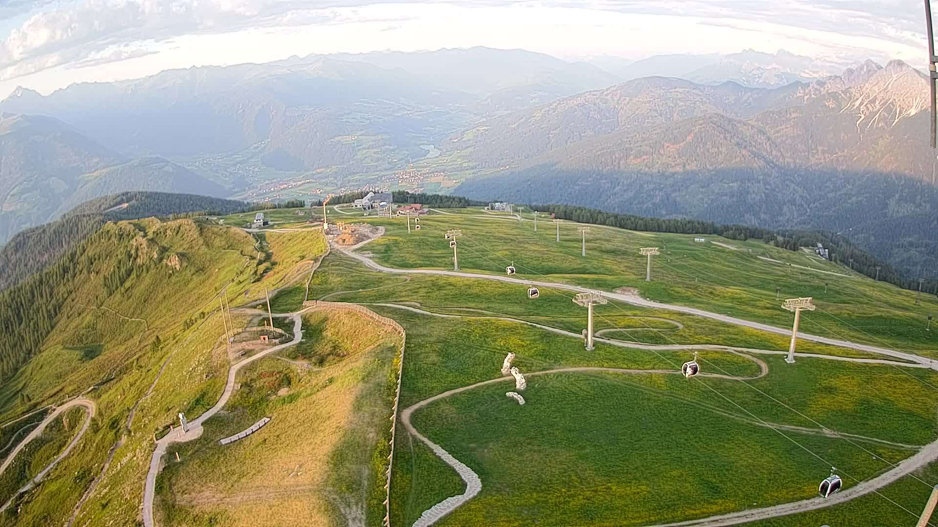 Sommet du Kronplatz | vue sur Valdaora – Olang