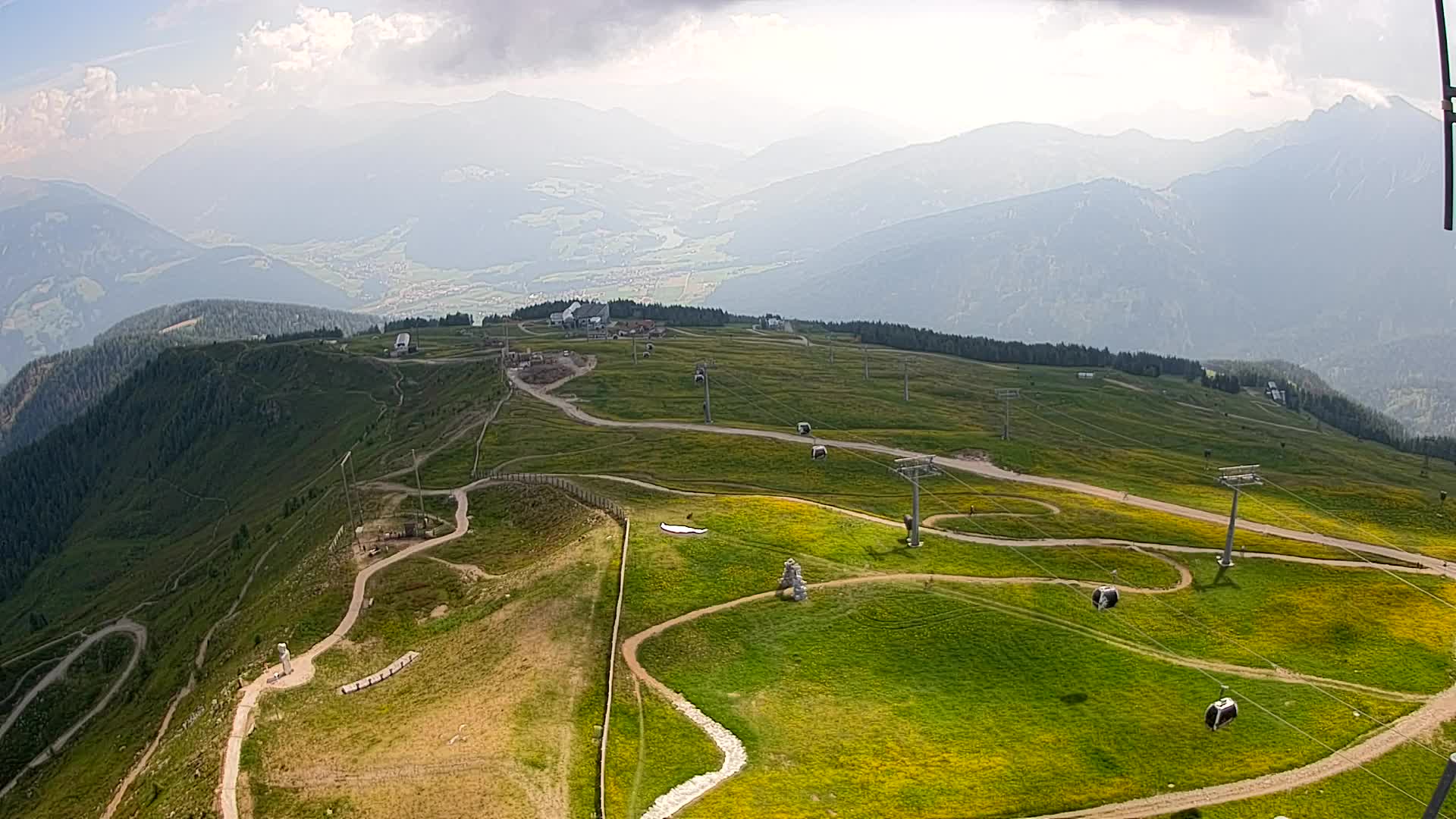Kronplatz vrh | pogled na Valdaora – Olang