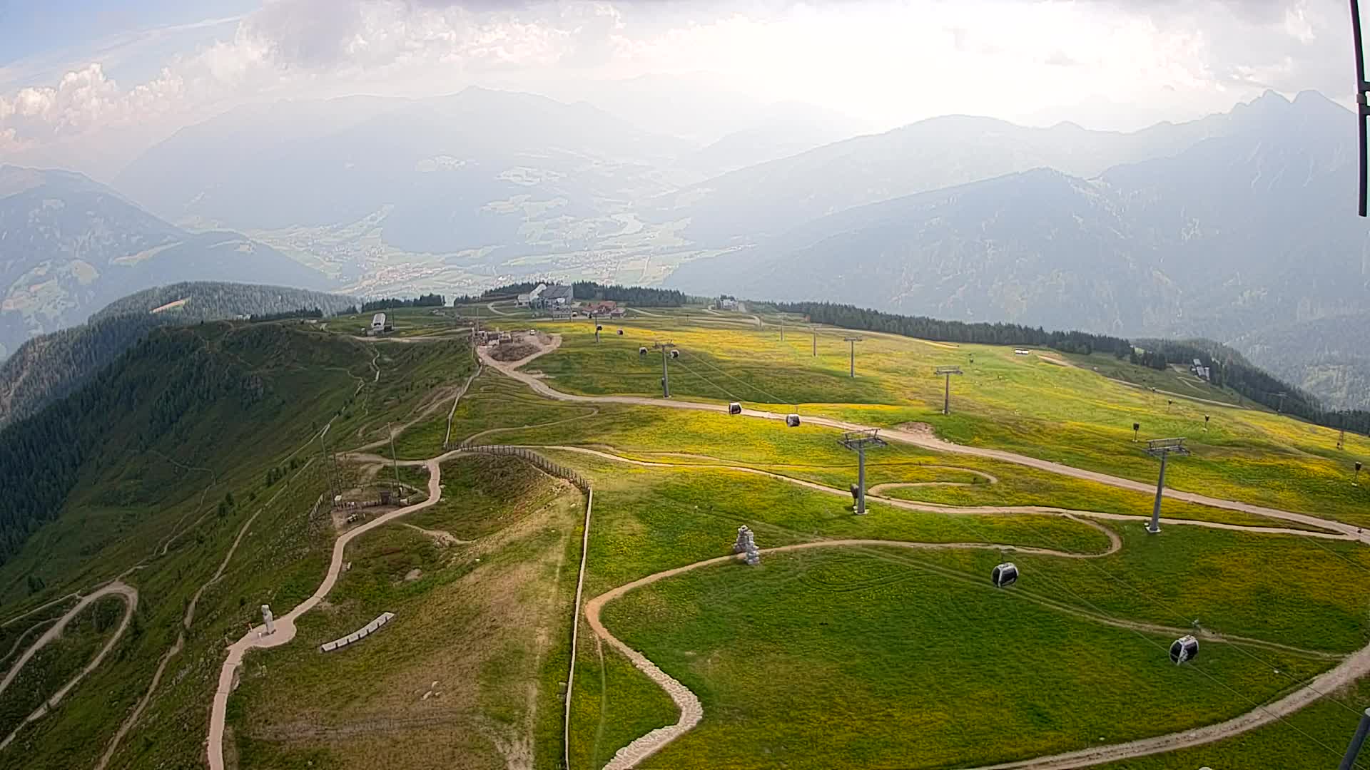 Sommet du Kronplatz | vue sur Valdaora – Olang