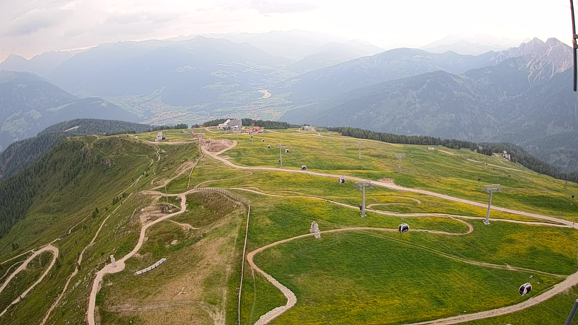 Kronplatz vrh | pogled na Valdaora – Olang