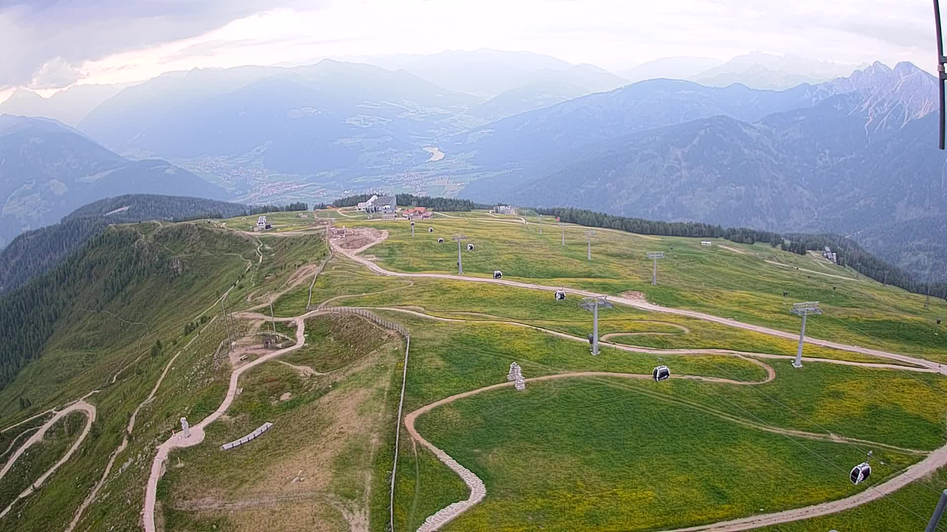 Kronplatz vrh | pogled na Valdaora – Olang