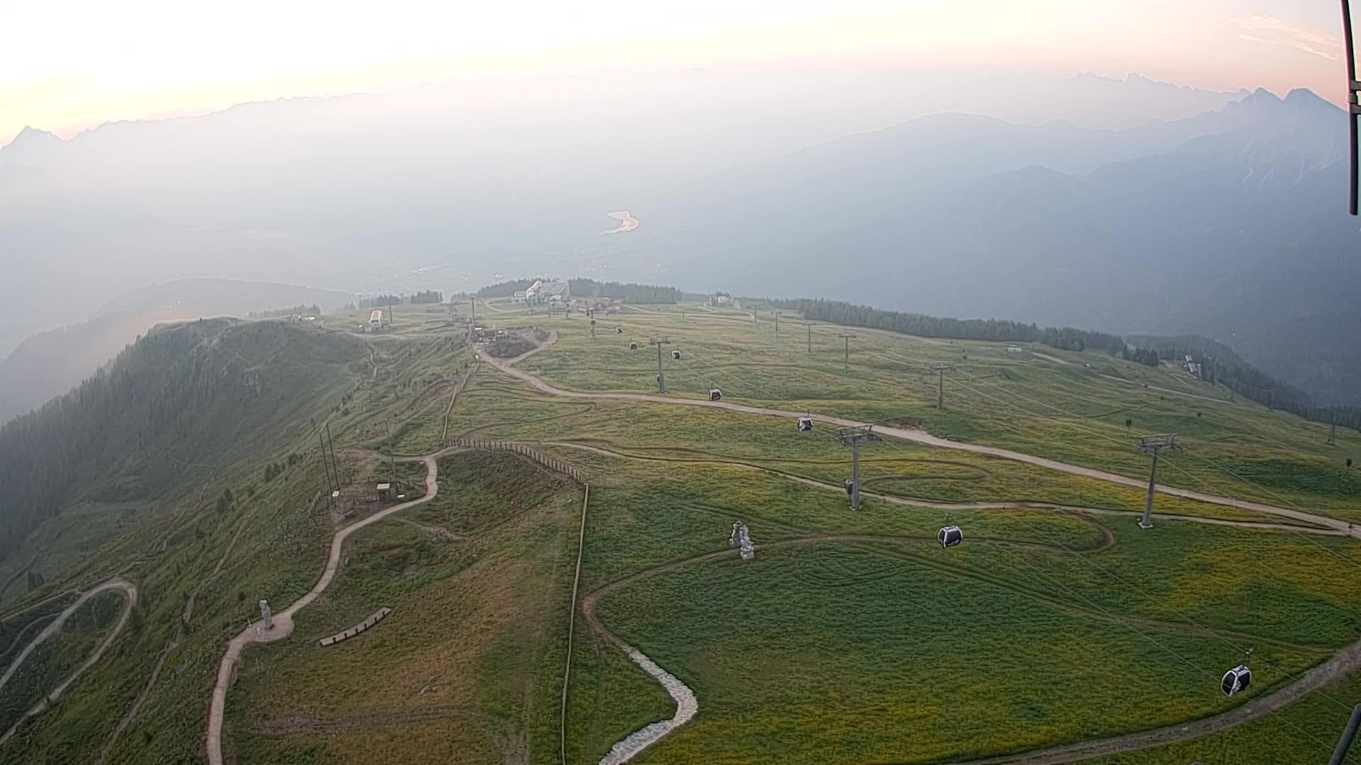 Sommet du Kronplatz | vue sur Valdaora – Olang
