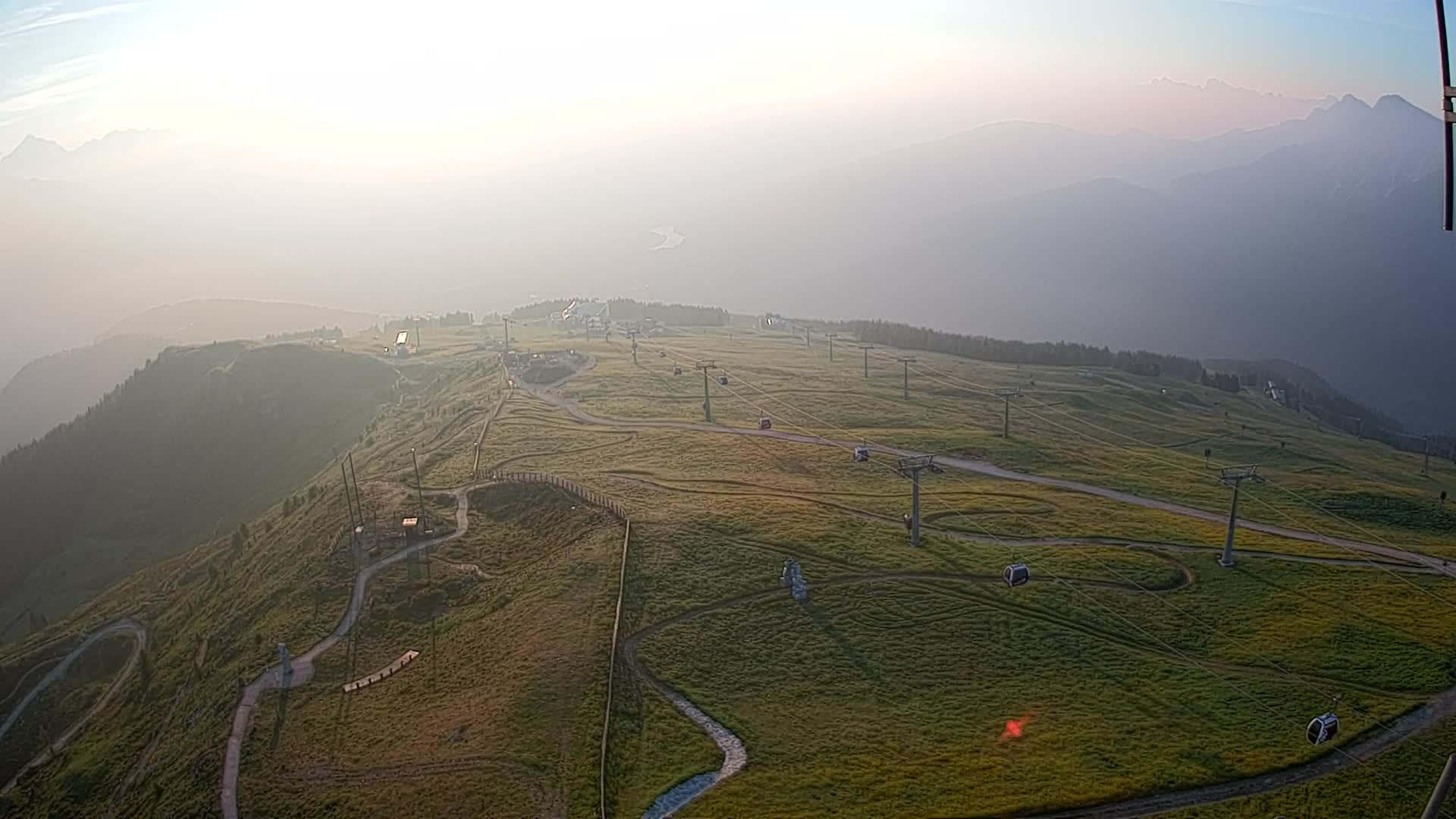 Kronplatz-Gipfel | Blick nach Olang – Valdaora