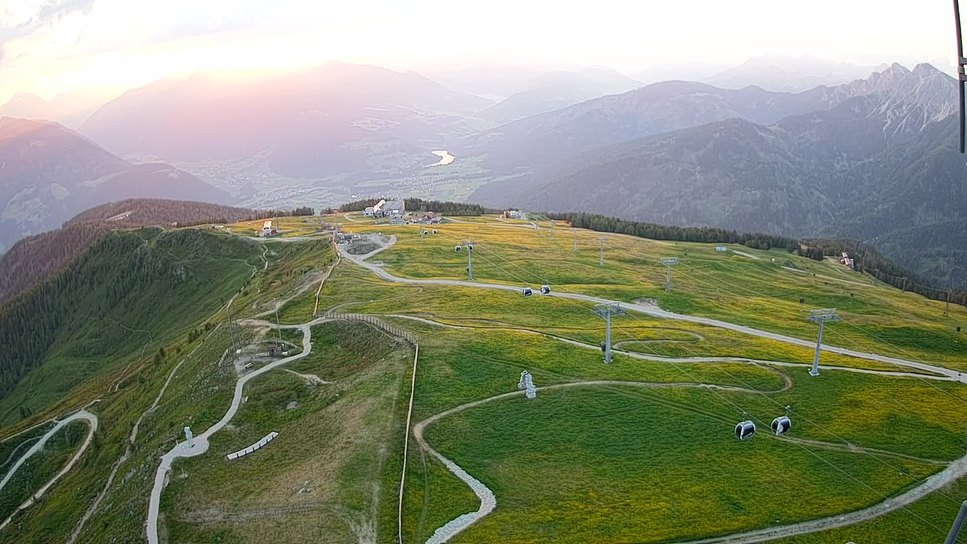 Sommet du Kronplatz | vue sur Valdaora – Olang
