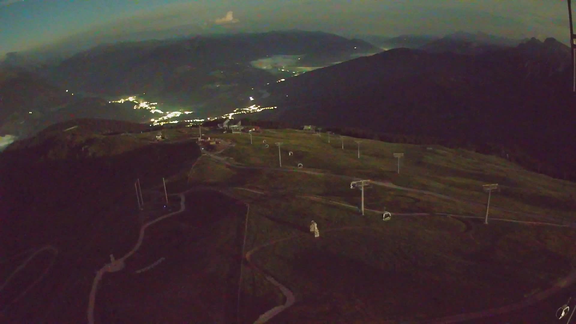 Kronplatz-Gipfel | Blick nach Olang – Valdaora