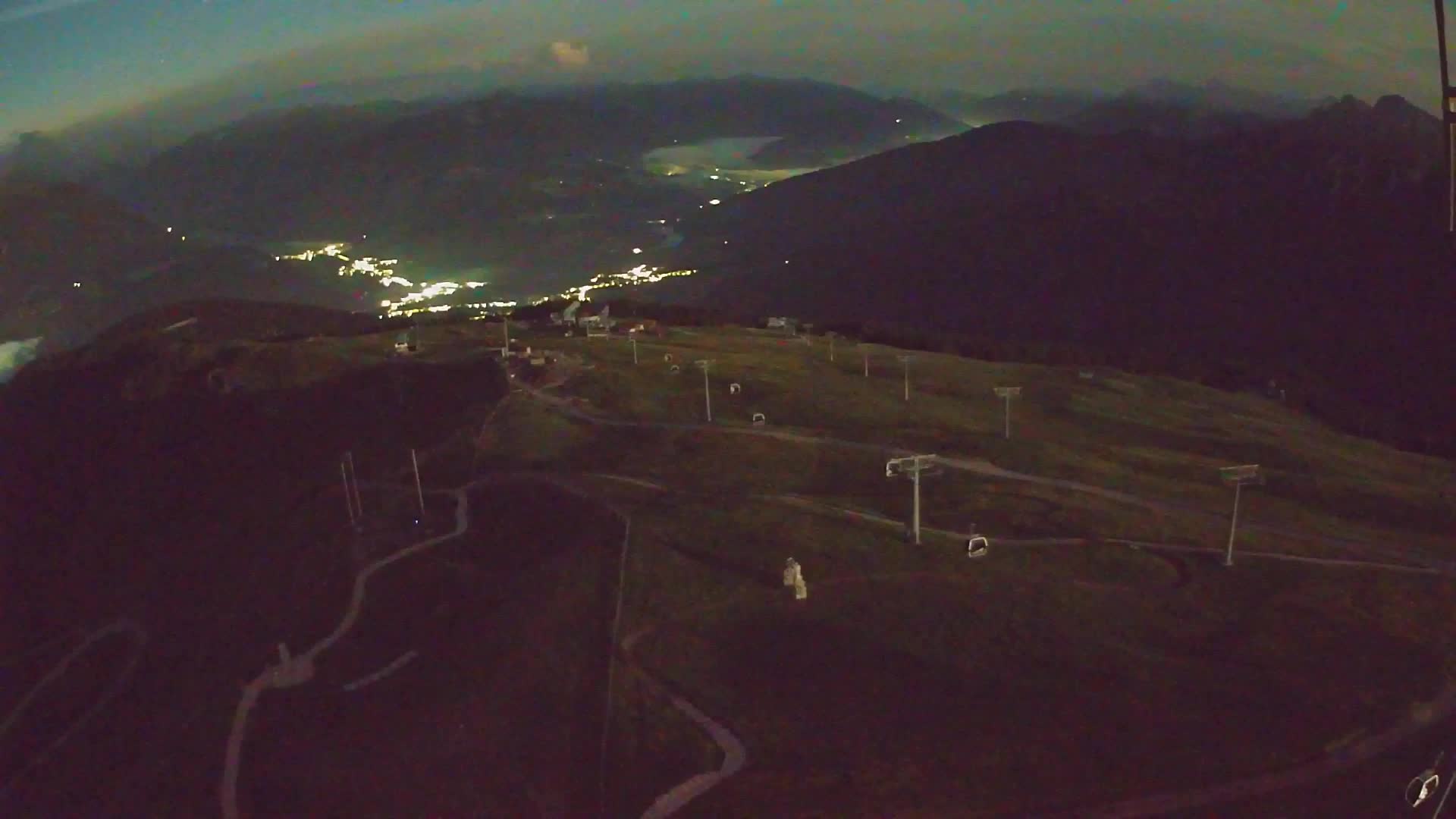 Kronplatz-Gipfel | Blick nach Olang – Valdaora