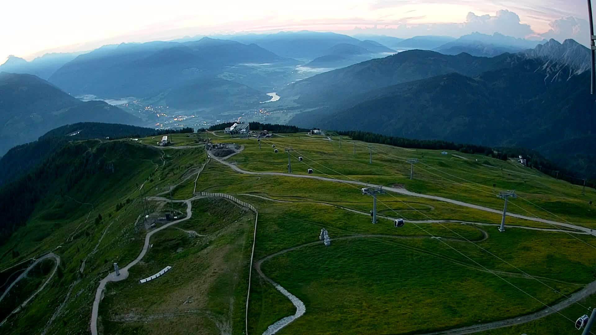 Sommet du Kronplatz | vue sur Valdaora – Olang