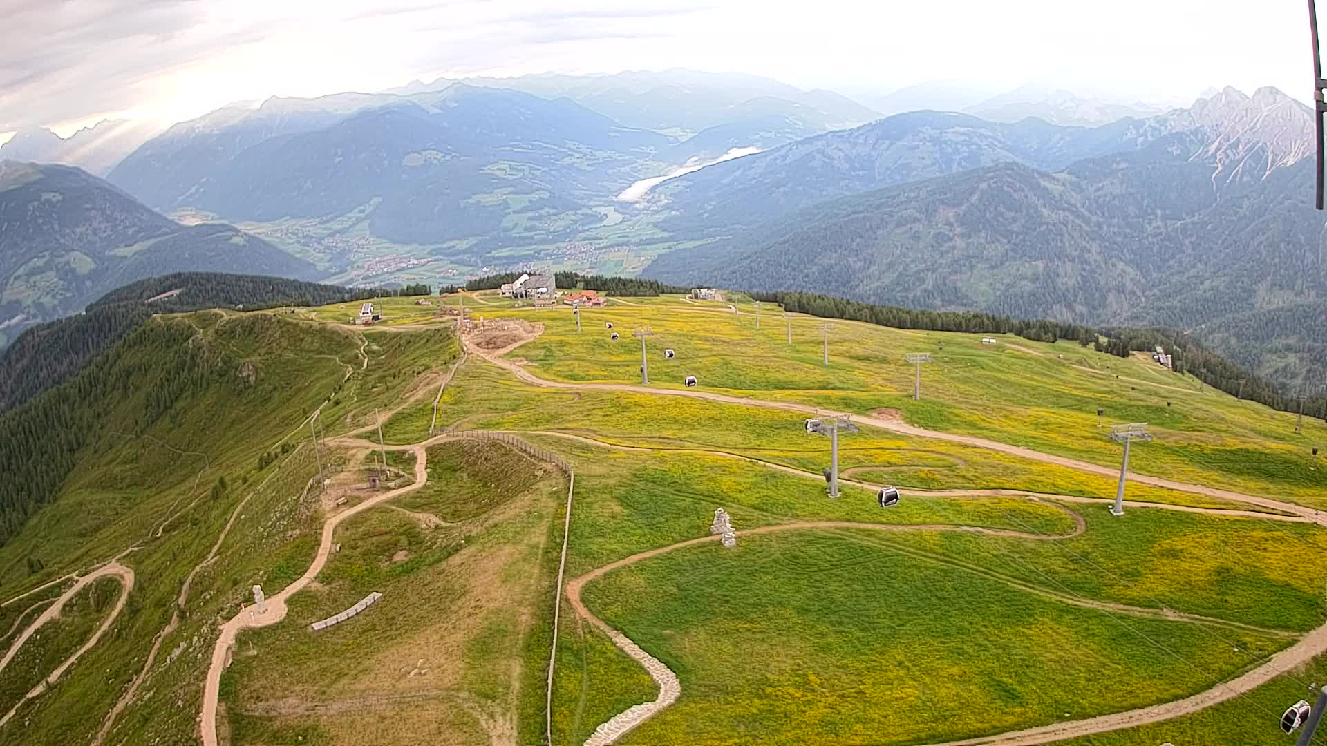 Sommet du Kronplatz | vue sur Valdaora – Olang