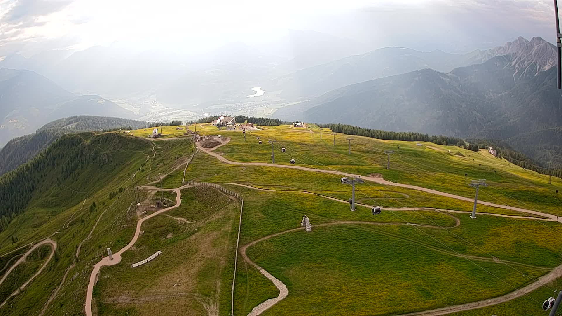 Sommet du Kronplatz | vue sur Valdaora – Olang