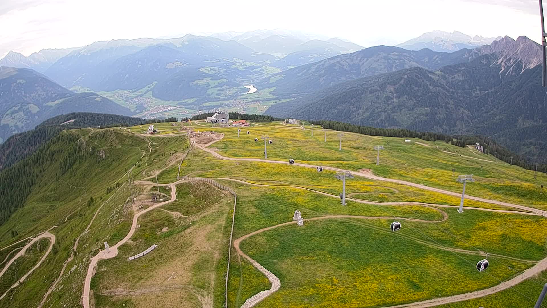 Kronplatz vrh | pogled na Valdaora – Olang