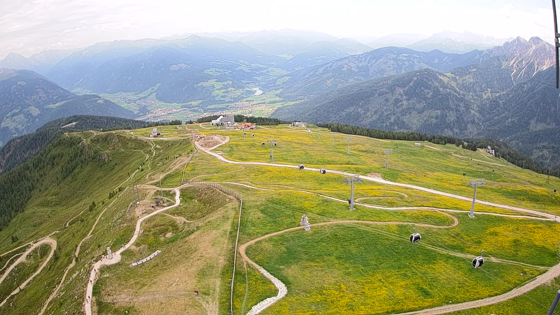 Cima Kronplatz | vista a Valdaora – Olang