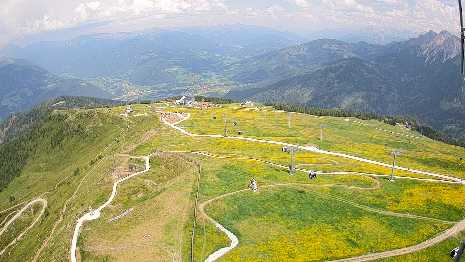 Kronplatz vrh | pogled na Valdaoro – Olang