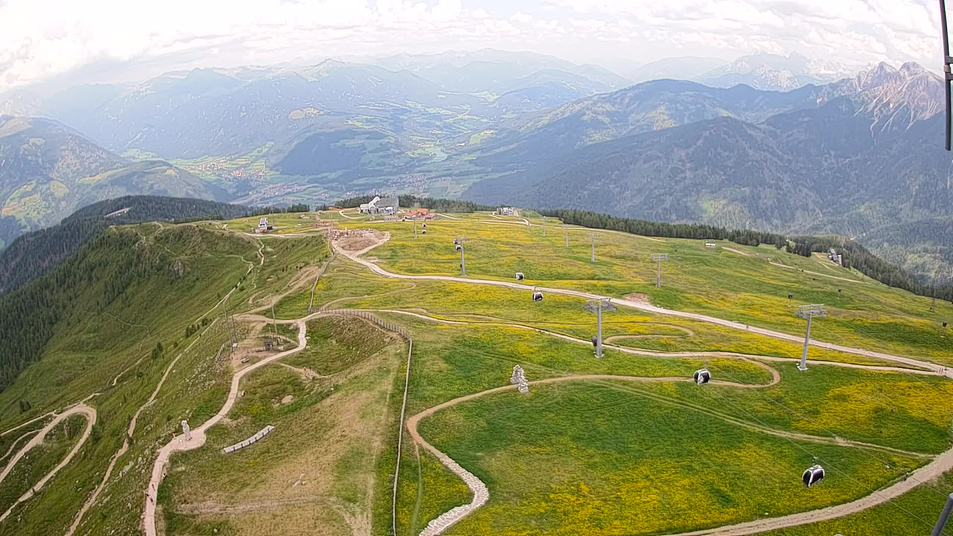 Kronplatz vrh | pogled na Valdaora – Olang