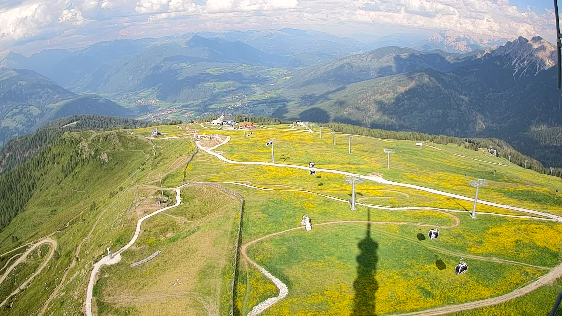 Sommet du Kronplatz | vue sur Valdaora – Olang