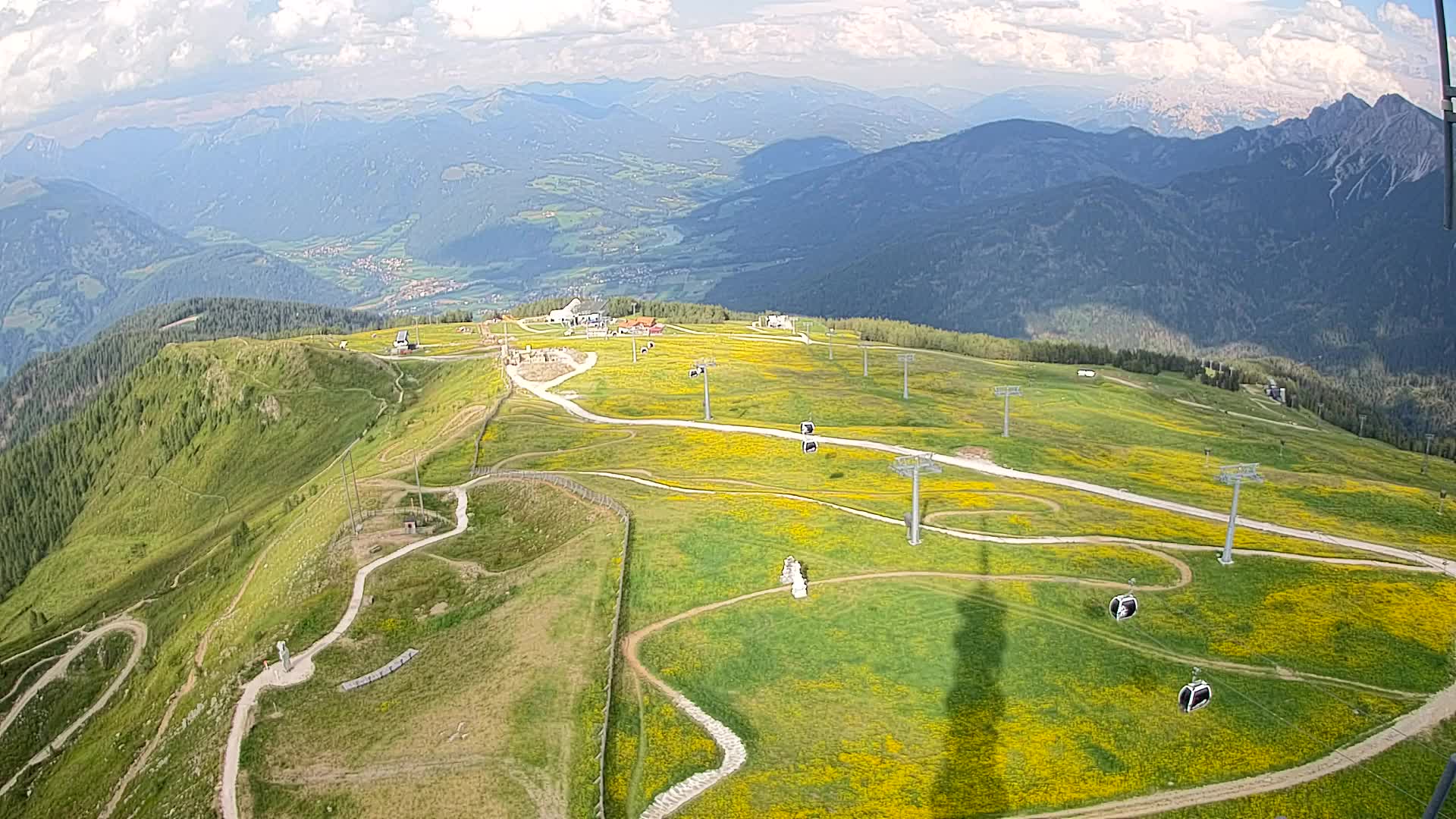 Kronplatz vrh | pogled na Valdaora – Olang