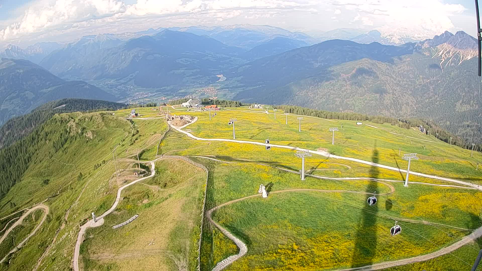 Kronplatz vrh | pogled na Valdaoro – Olang