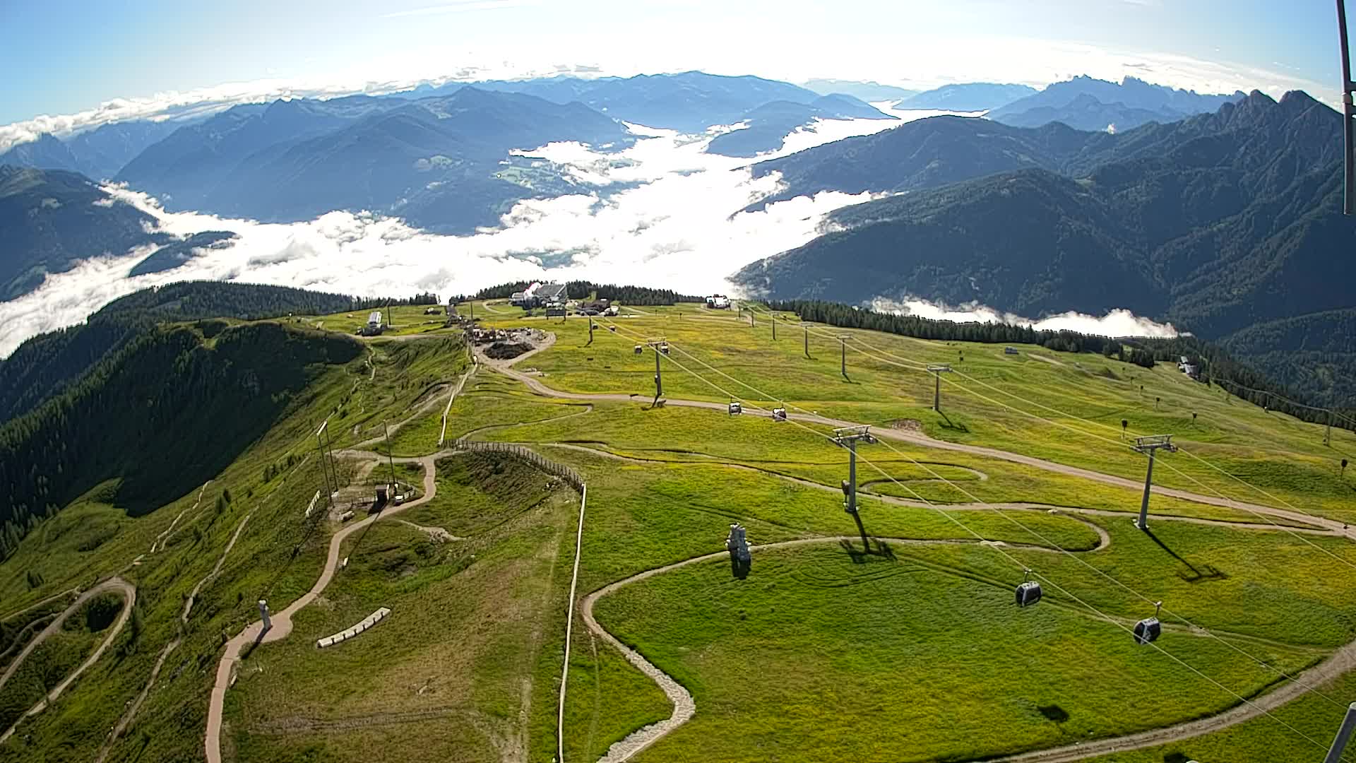 Kronplatz vrh | pogled na Valdaoro – Olang