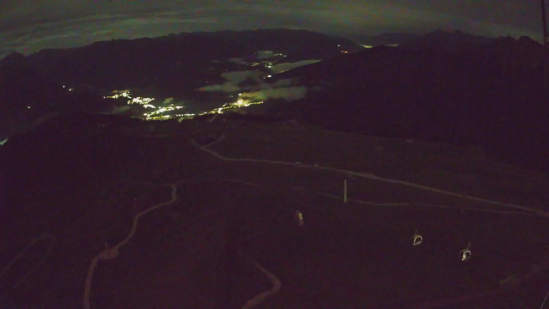 Kronplatz-Gipfel | Blick nach Olang – Valdaora