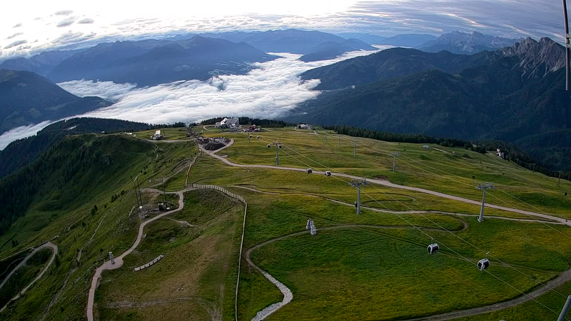 Sommet du Kronplatz | vue sur Valdaora – Olang