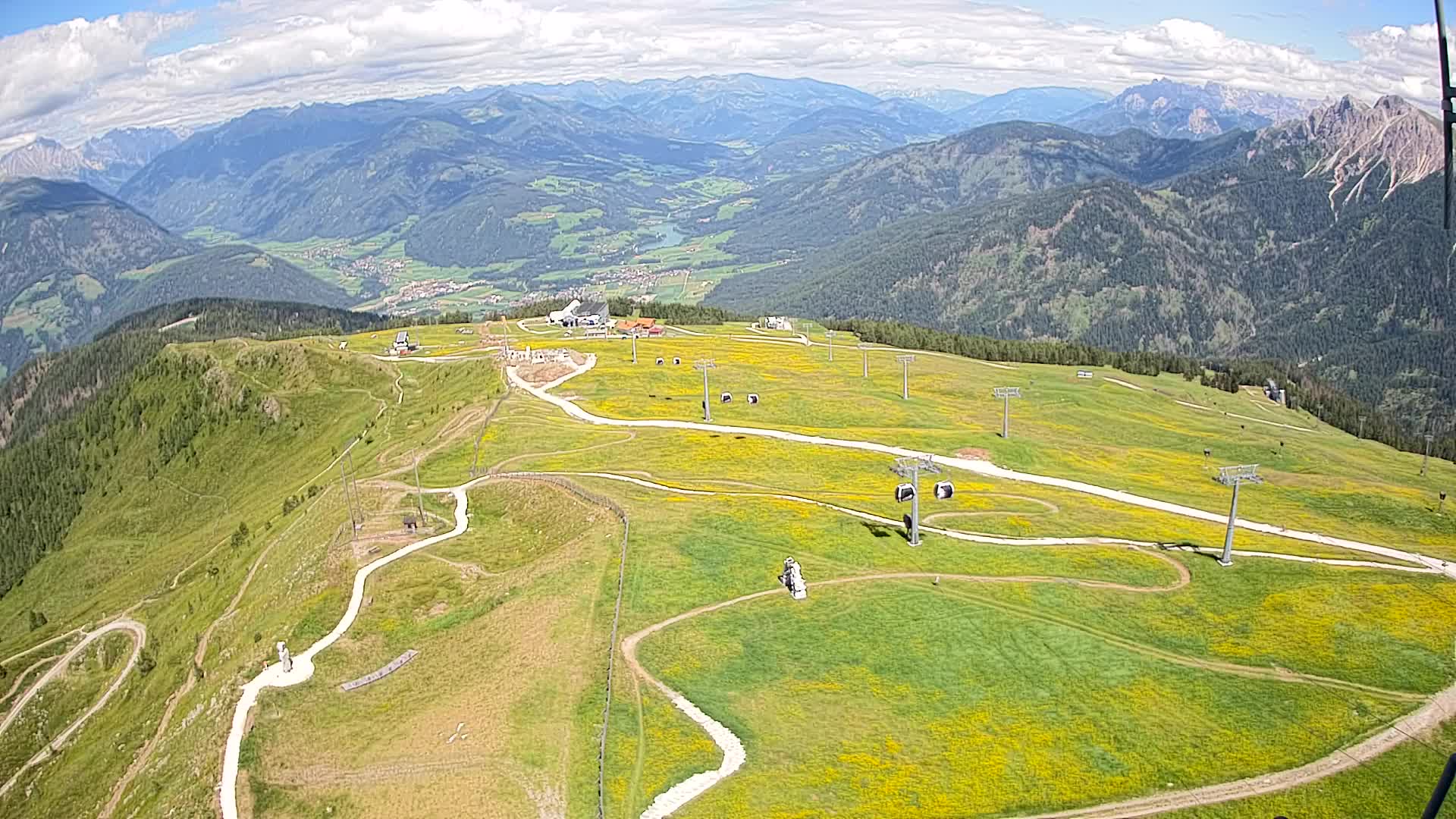 Kronplatz vrh | pogled na Valdaoro – Olang