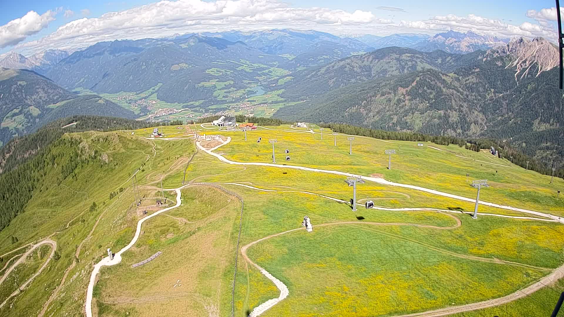 Kronplatz vrh | pogled na Valdaora – Olang