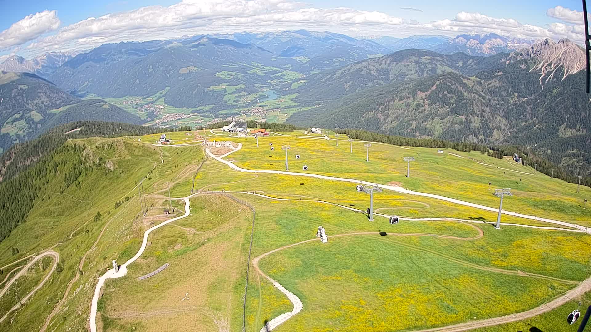 Kronplatz vrh | pogled na Valdaora – Olang