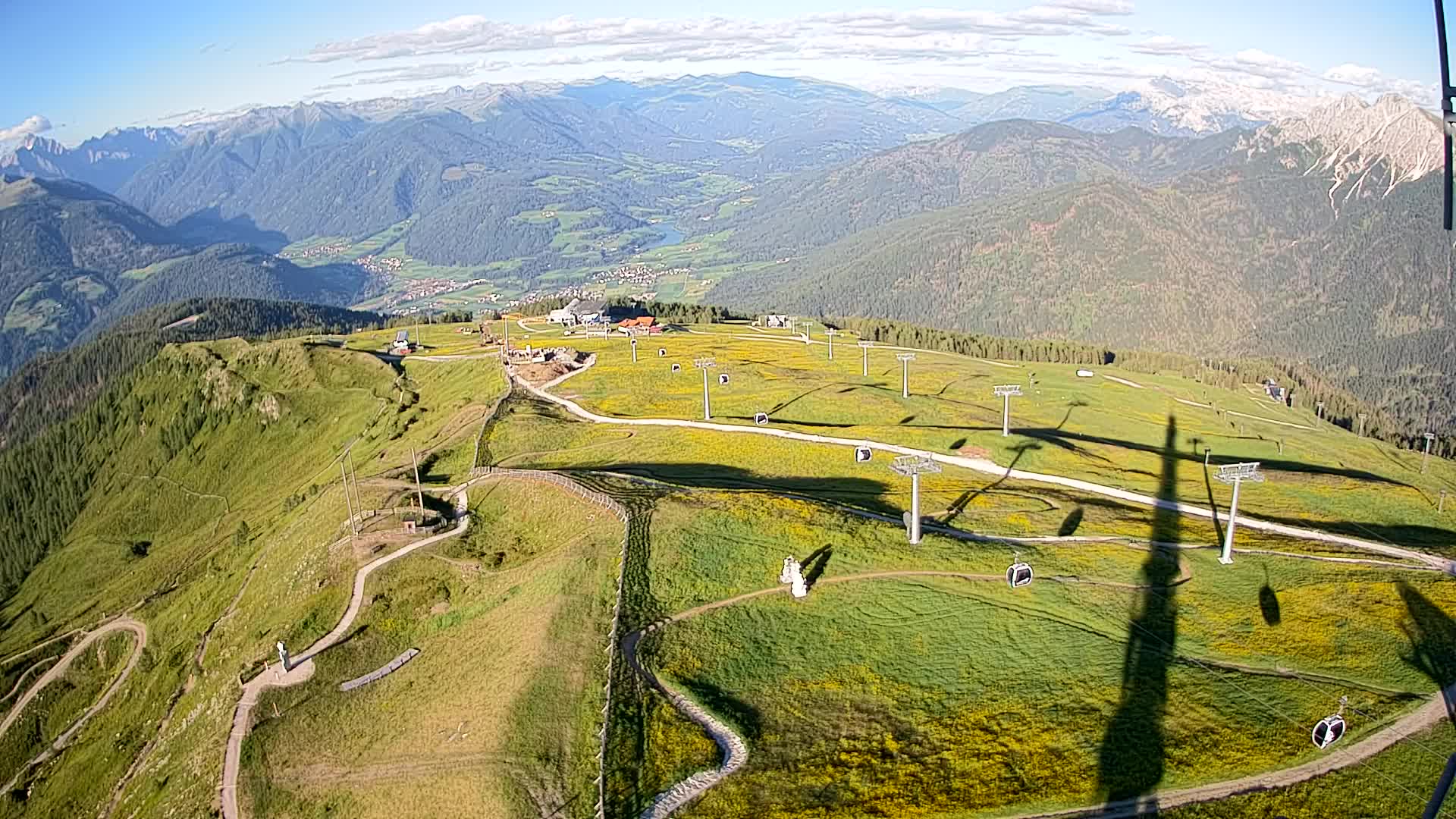 Sommet du Kronplatz | vue sur Valdaora – Olang