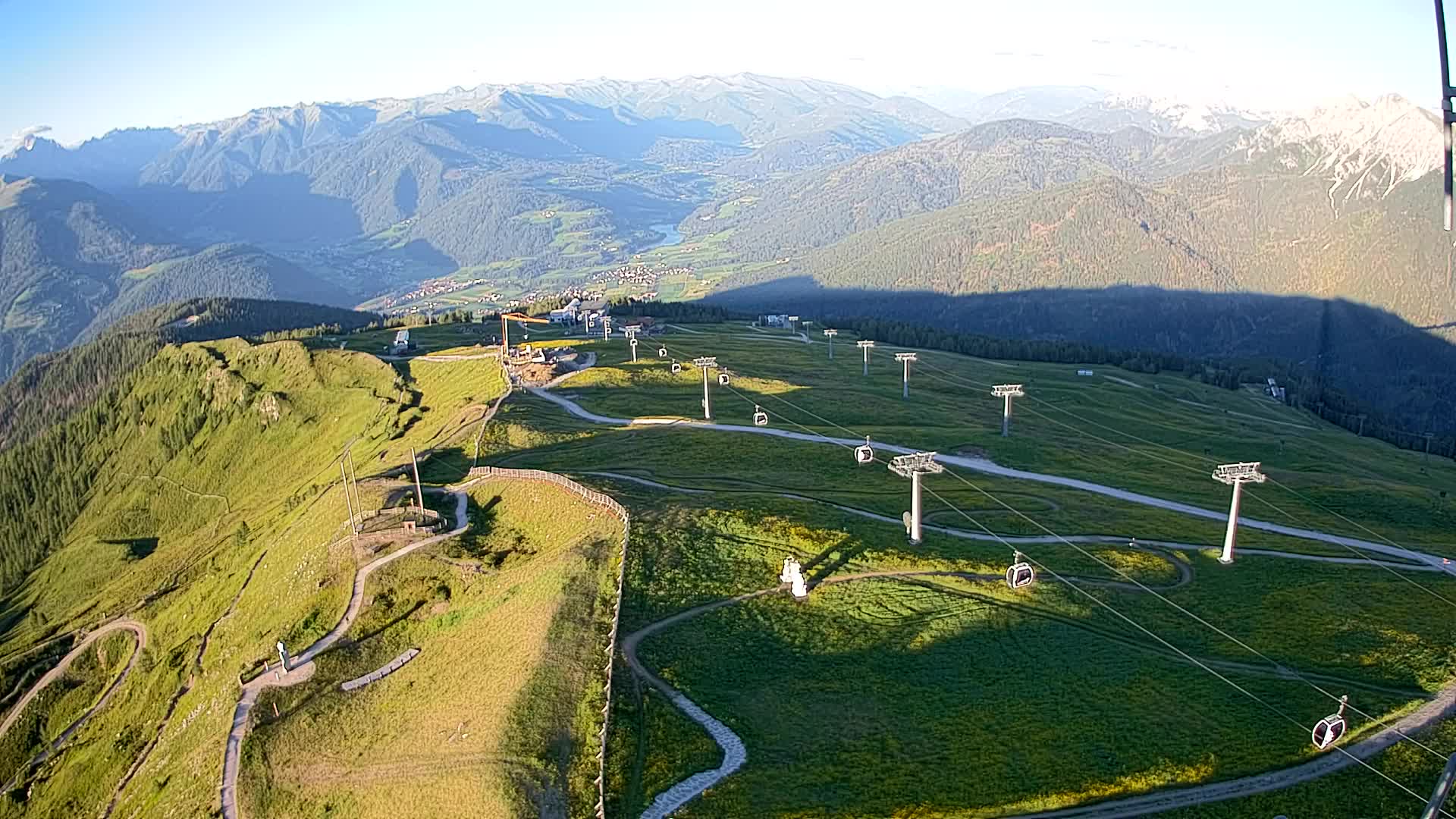 Sommet du Kronplatz | vue sur Valdaora – Olang
