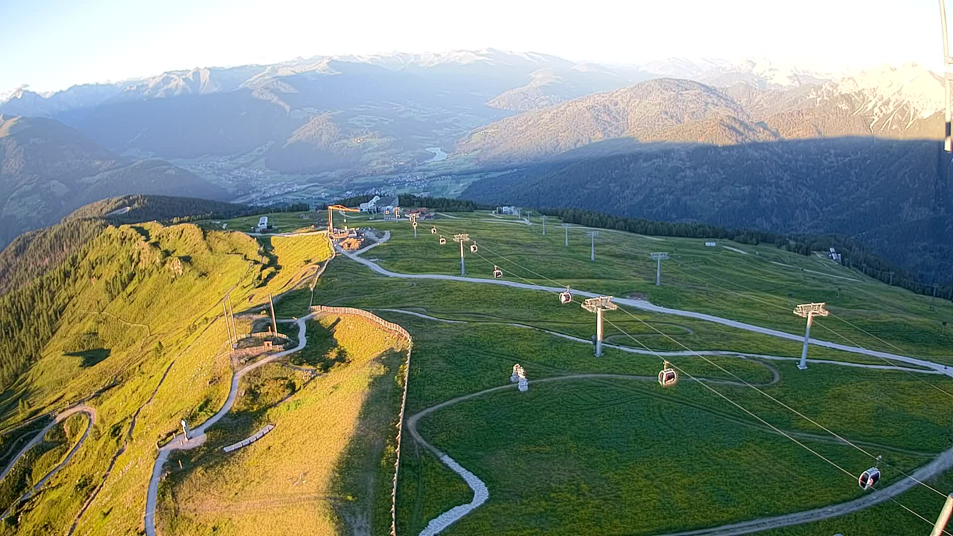 Sommet du Kronplatz | vue sur Valdaora – Olang