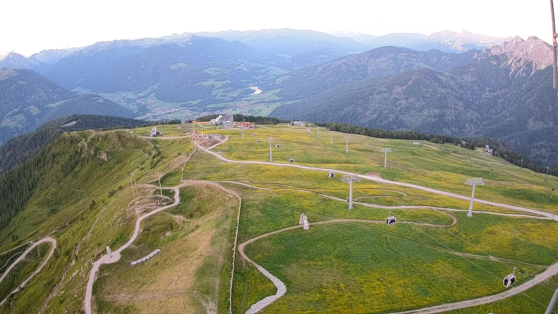 Sommet du Kronplatz | vue sur Valdaora – Olang