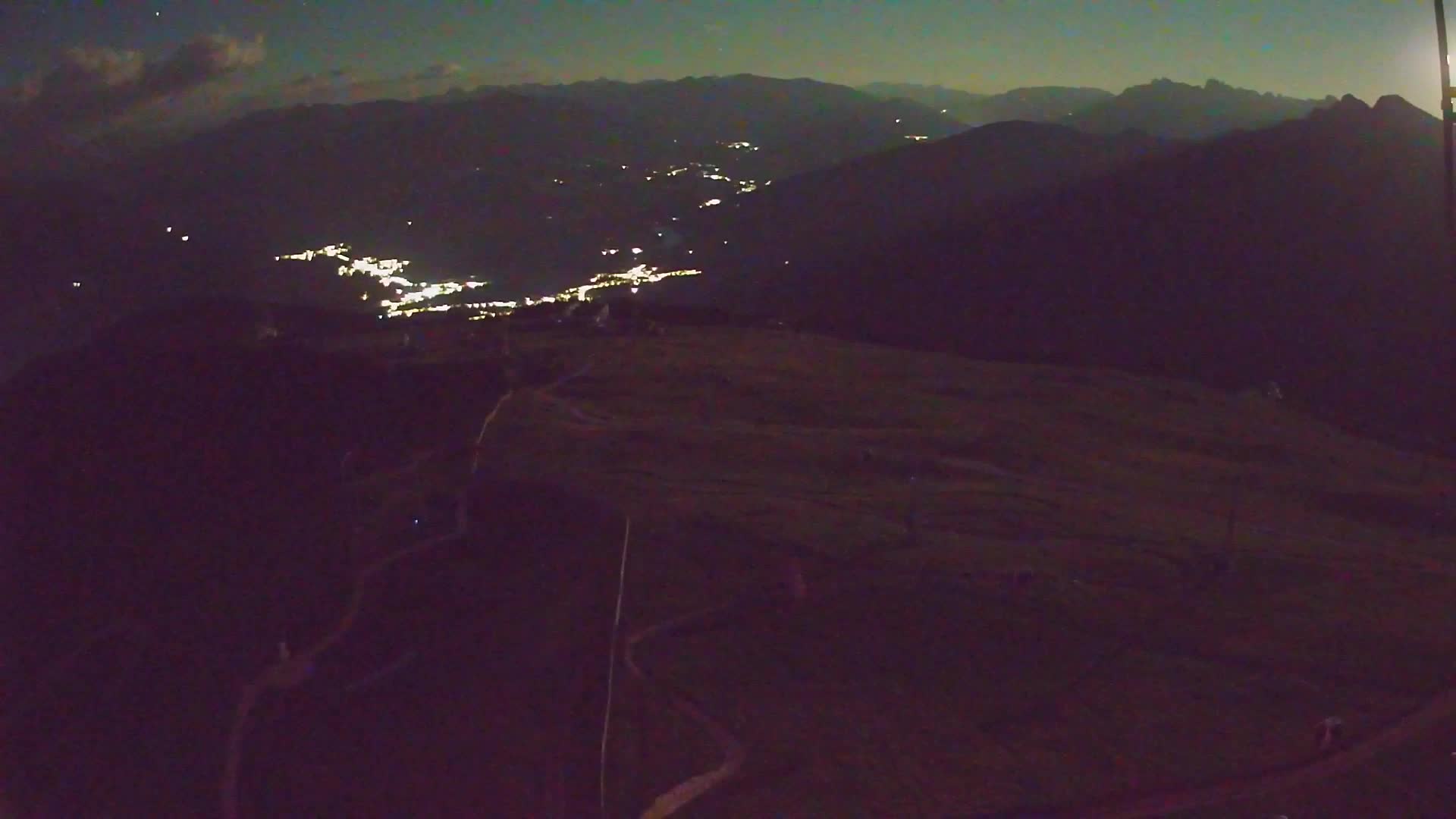 Kronplatz-Gipfel | Blick nach Olang – Valdaora