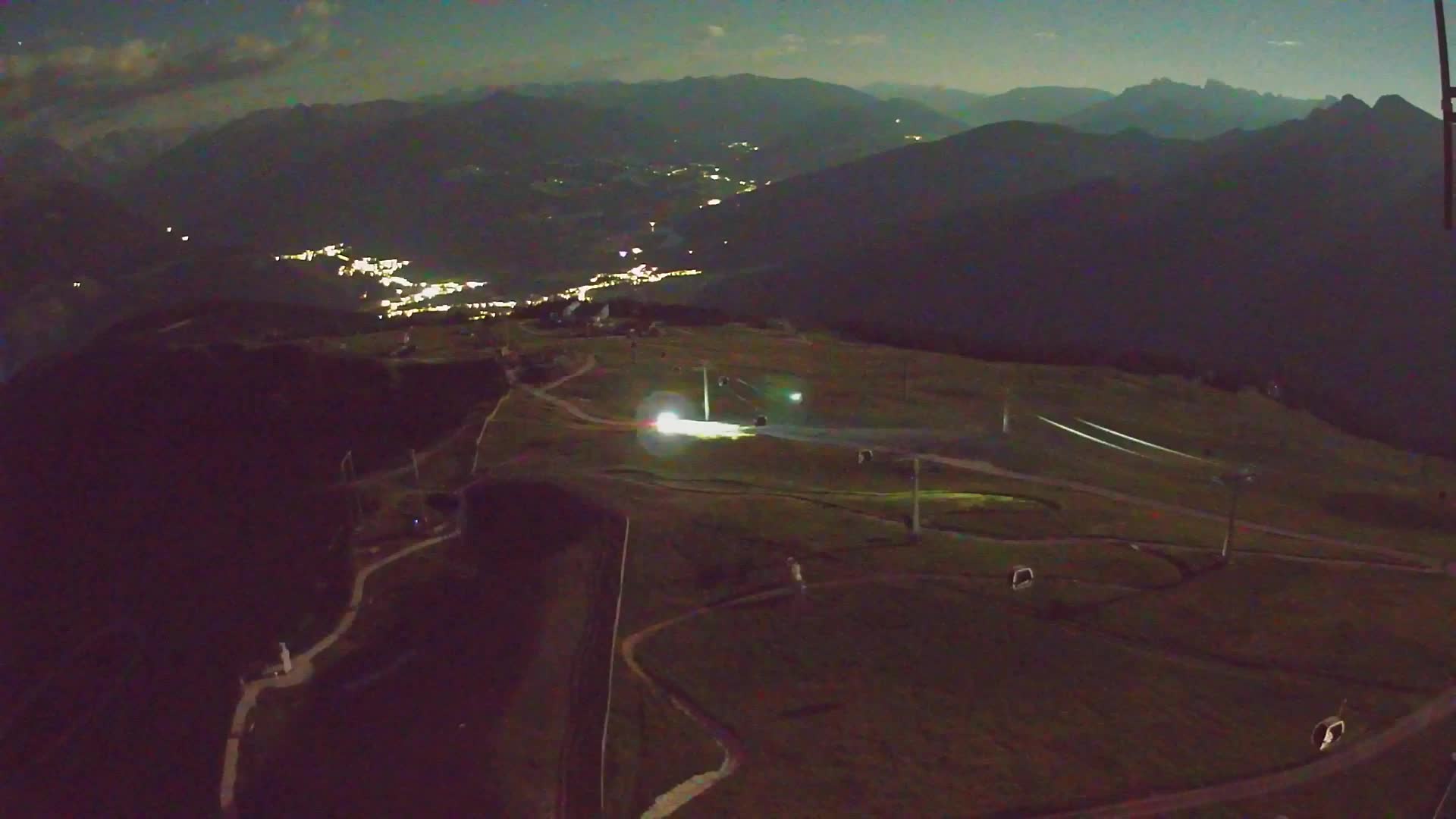 Kronplatz-Gipfel | Blick nach Olang – Valdaora