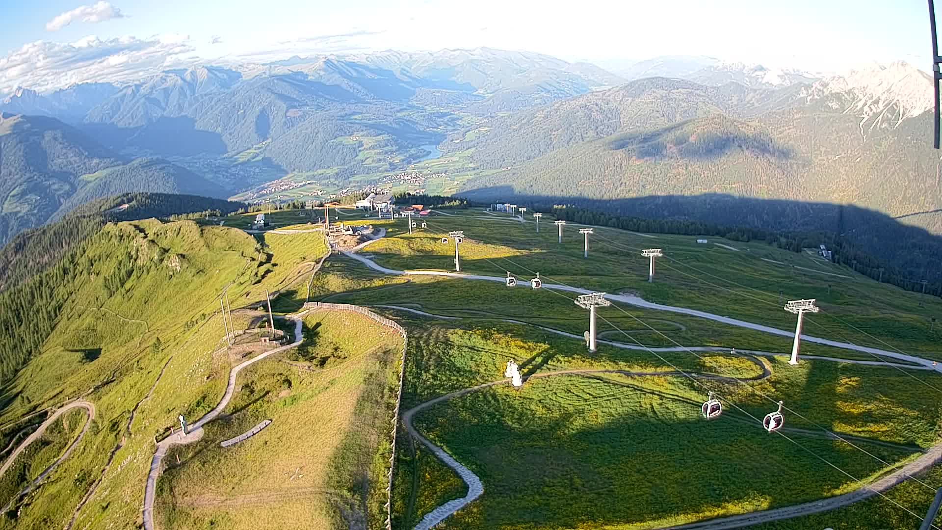 Kronplatz vrh | pogled na Valdaora – Olang