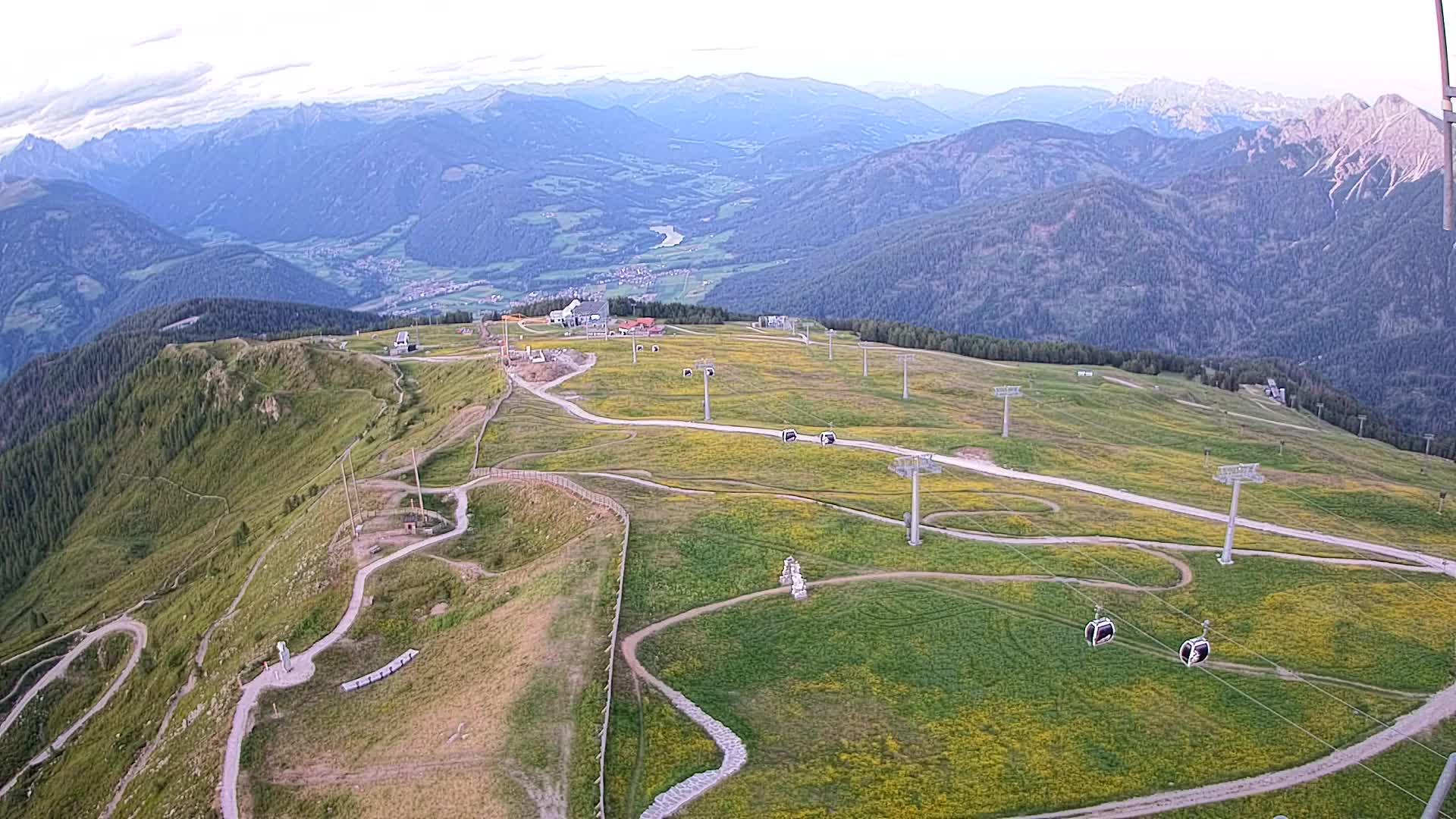 Kronplatz vrh | pogled na Valdaora – Olang