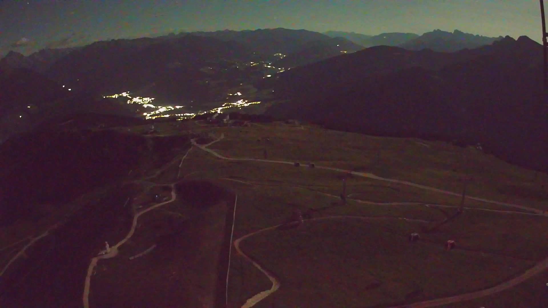 Kronplatz-Gipfel | Blick nach Olang – Valdaora