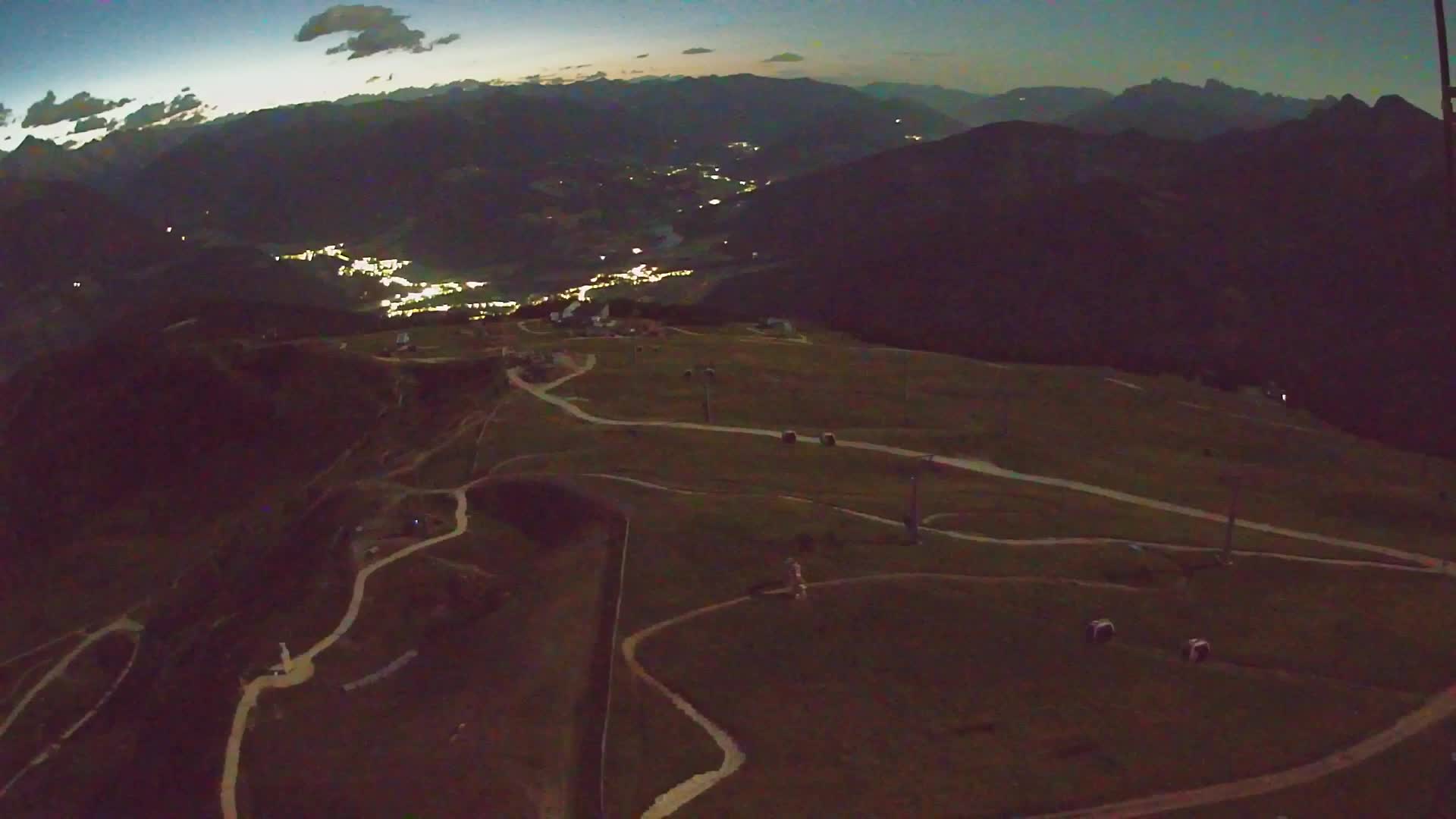 Kronplatz-Gipfel | Blick nach Olang – Valdaora