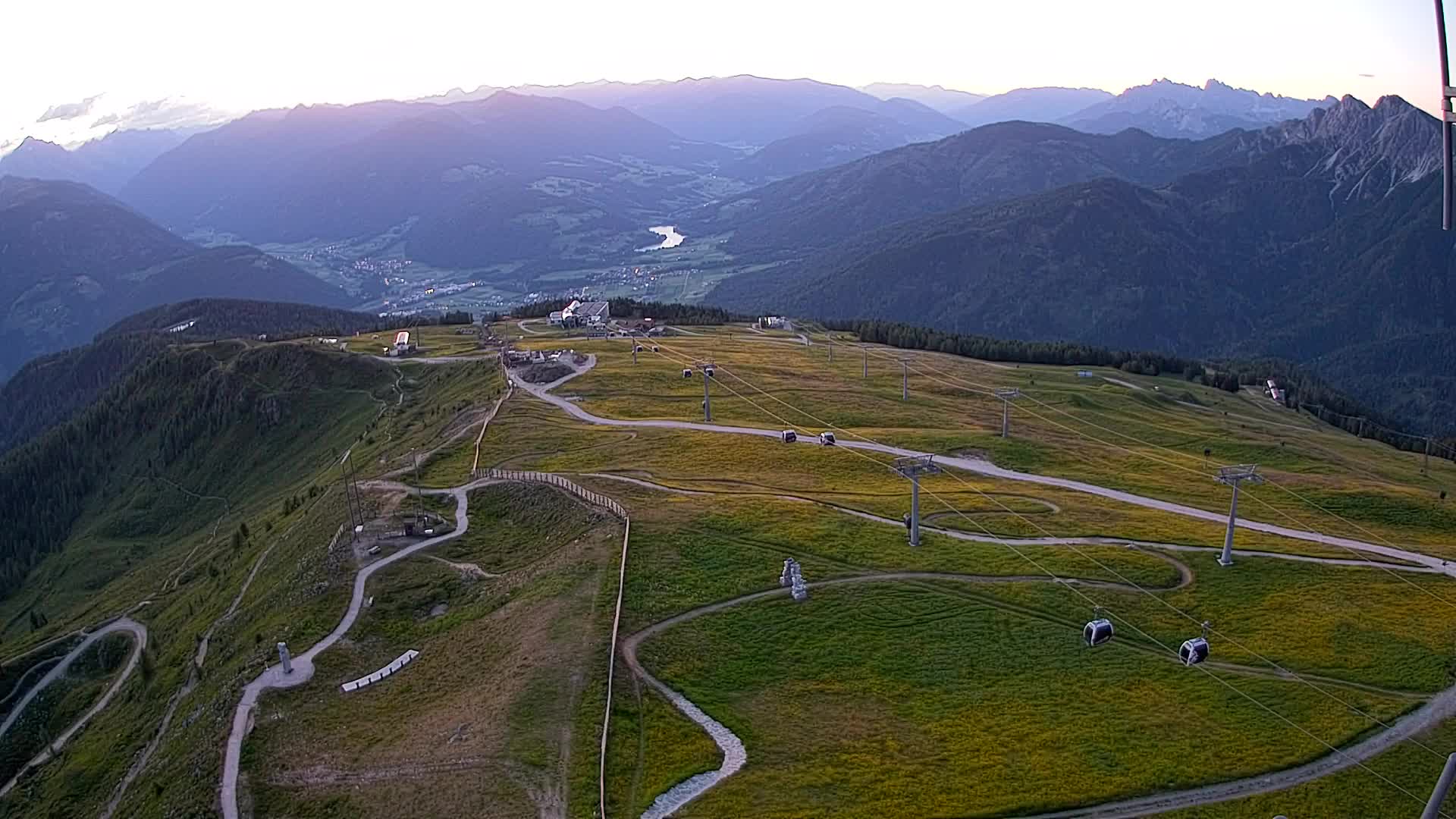 Kronplatz vrh | pogled na Valdaora – Olang