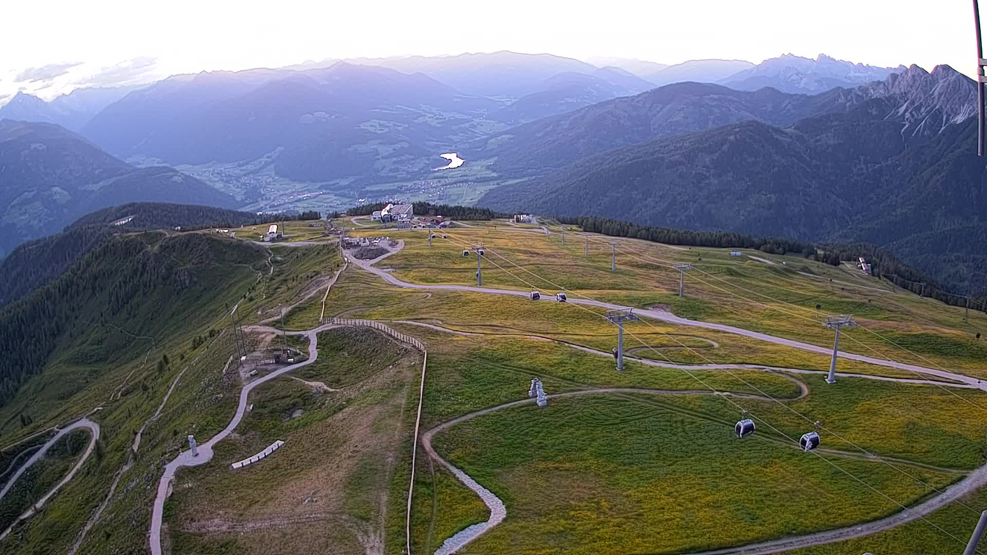 Sommet du Kronplatz | vue sur Valdaora – Olang