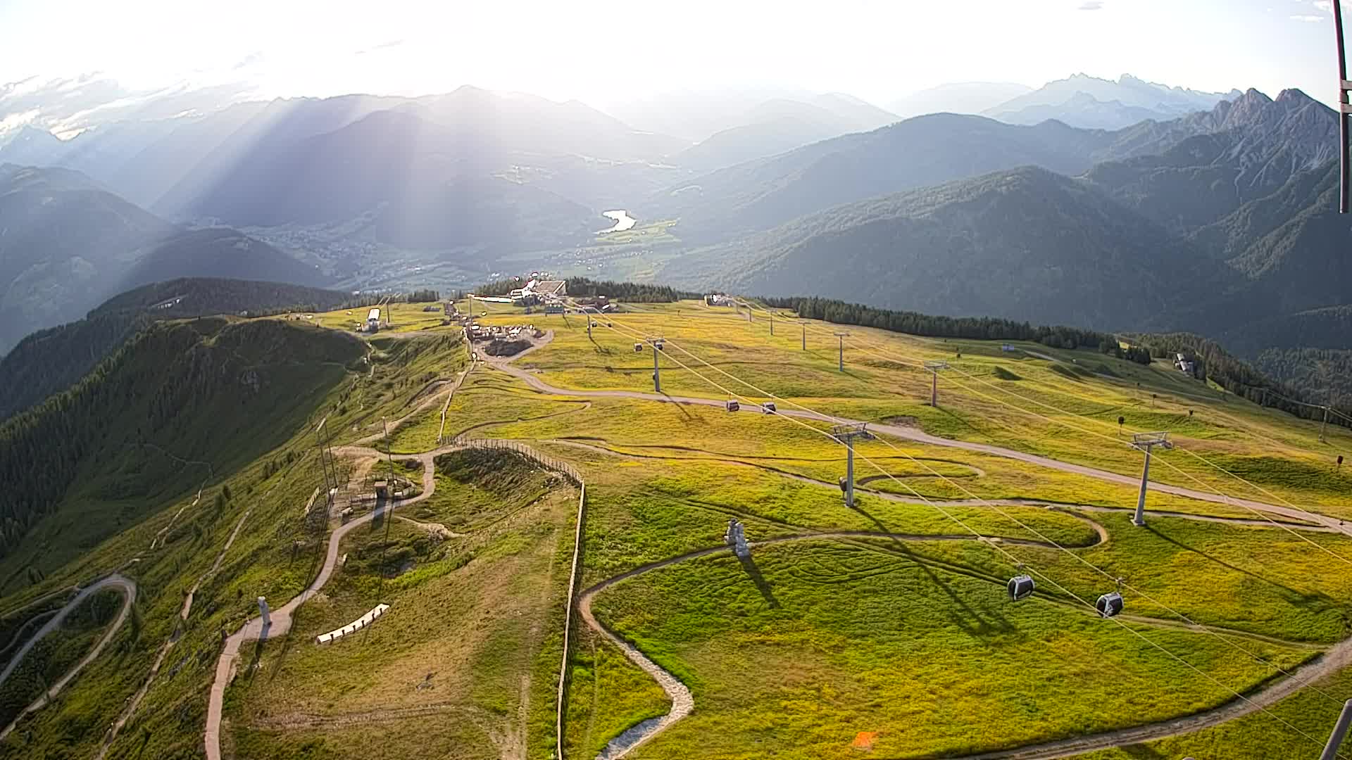 Kronplatz vrh | pogled na Valdaora – Olang