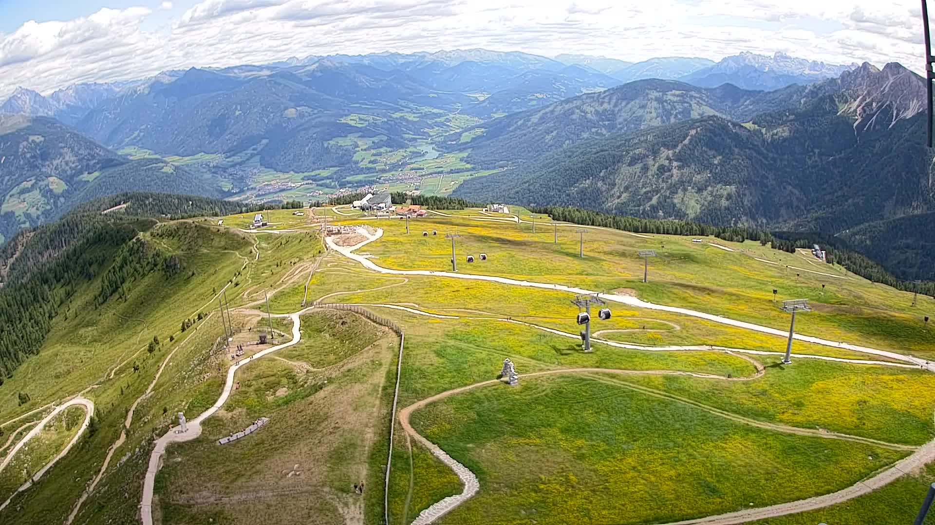 Kronplatz vrh | pogled na Valdaora – Olang