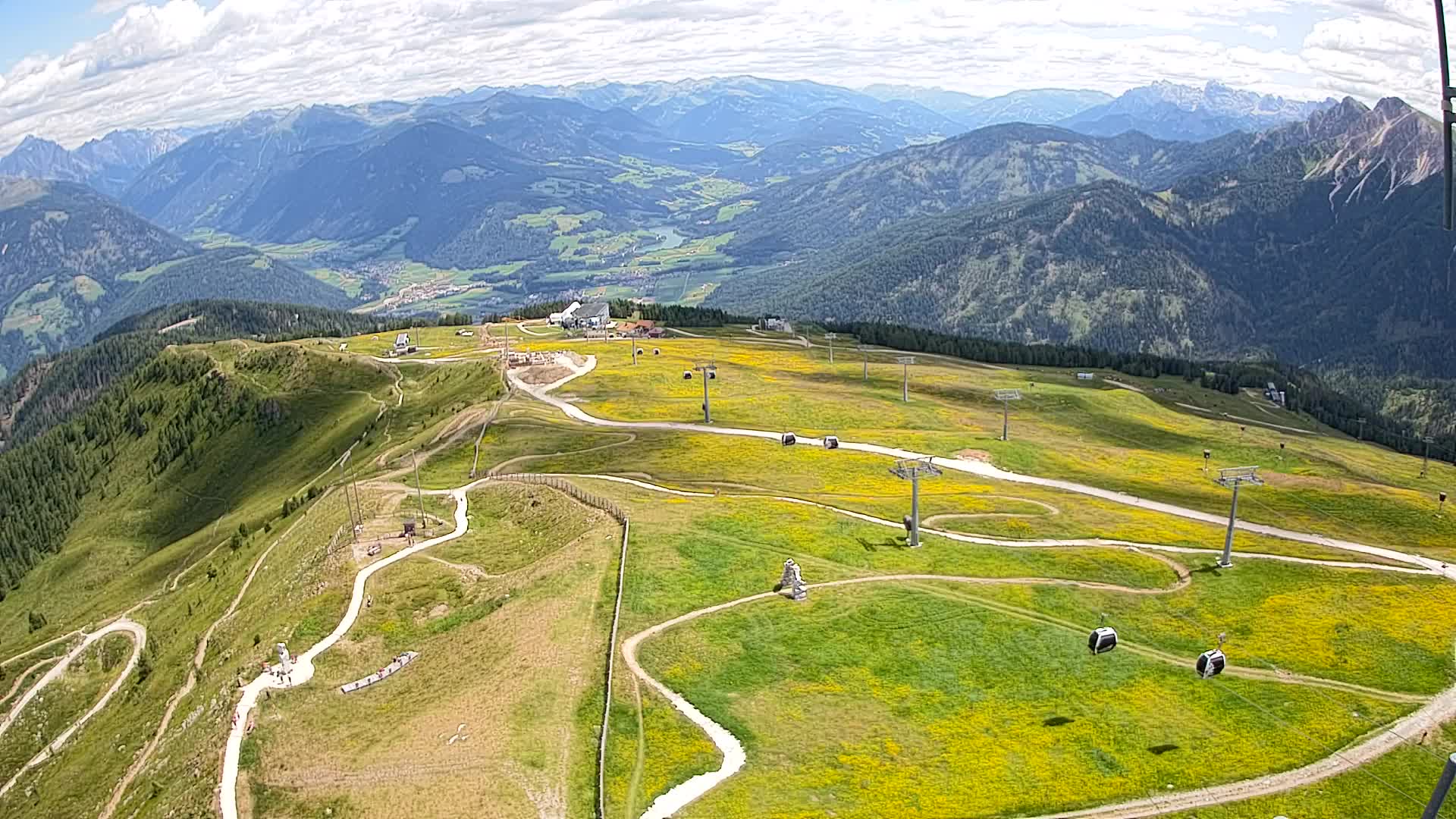 Cima Kronplatz | vista a Valdaora – Olang